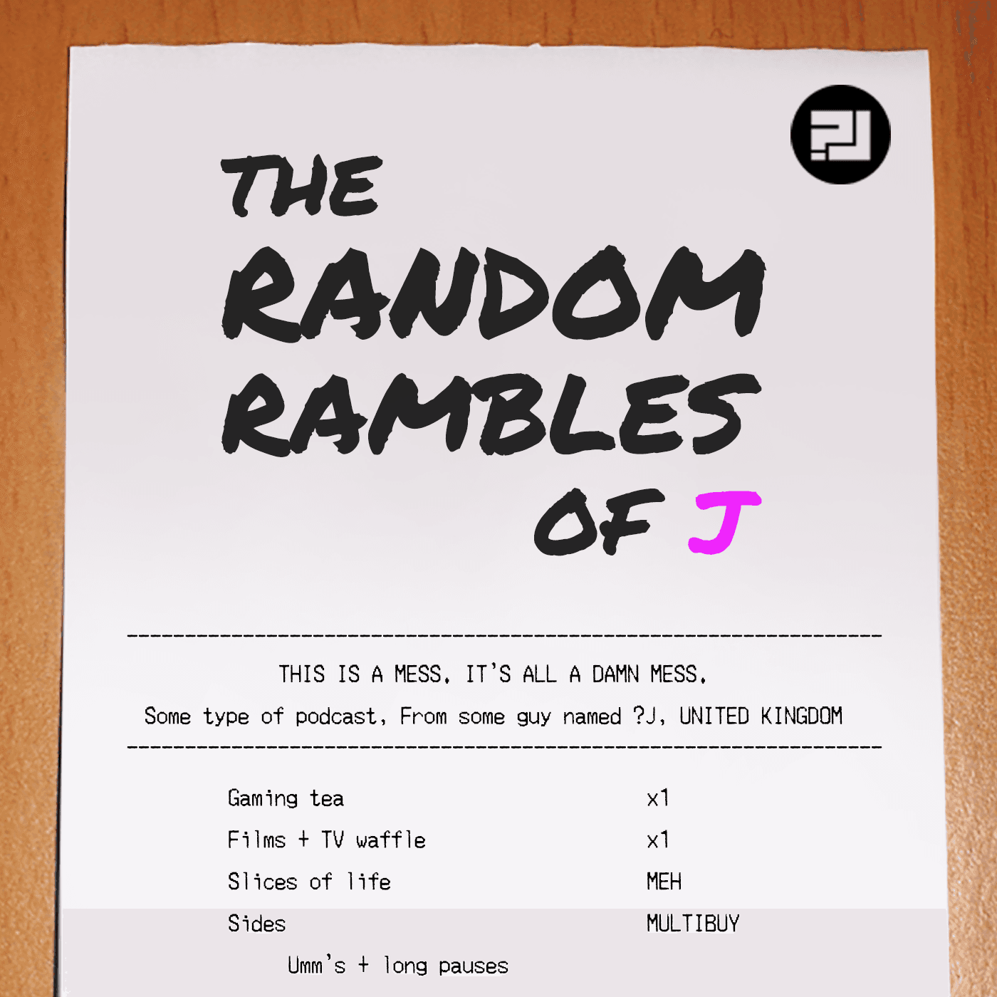The random rambles of J