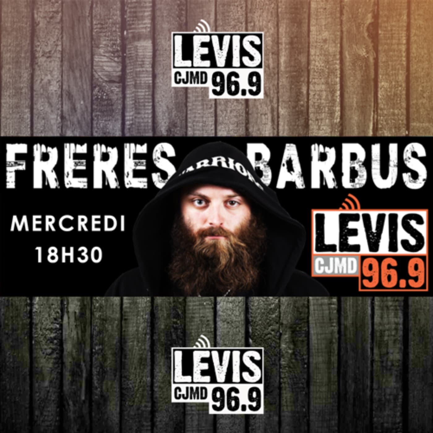 LES FRÈRES BARBUS | CJMD 96,9 FM LÉVIS | L'ALTERNATIVE RADIOPHONIQUE - Podcasts