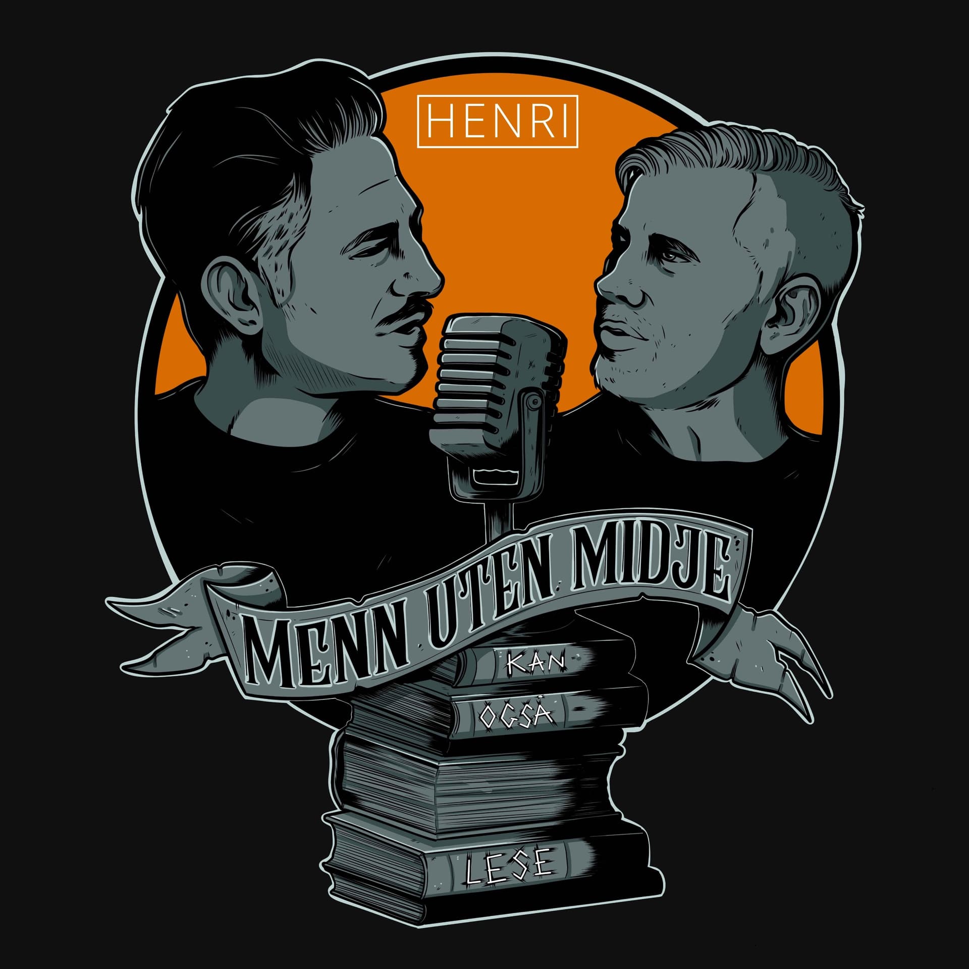 Menn uten midje kan også lese - Podcasts