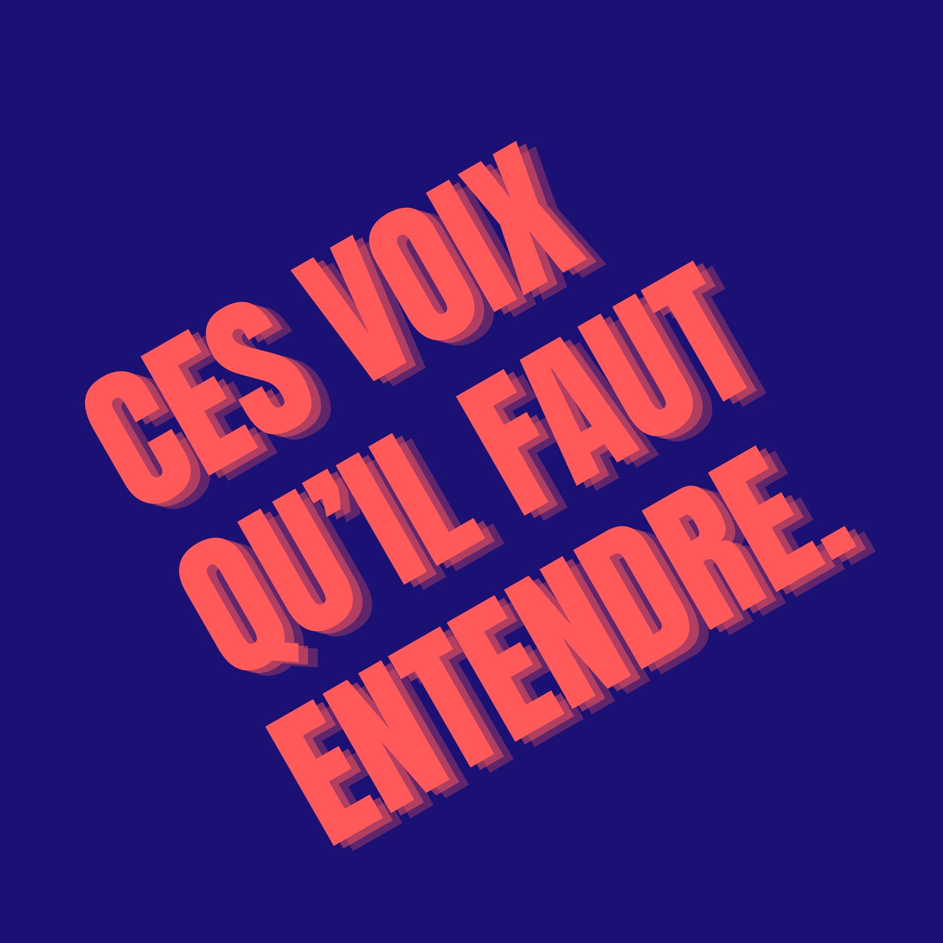 Ces voix qu'il faut entendre - Podcasts