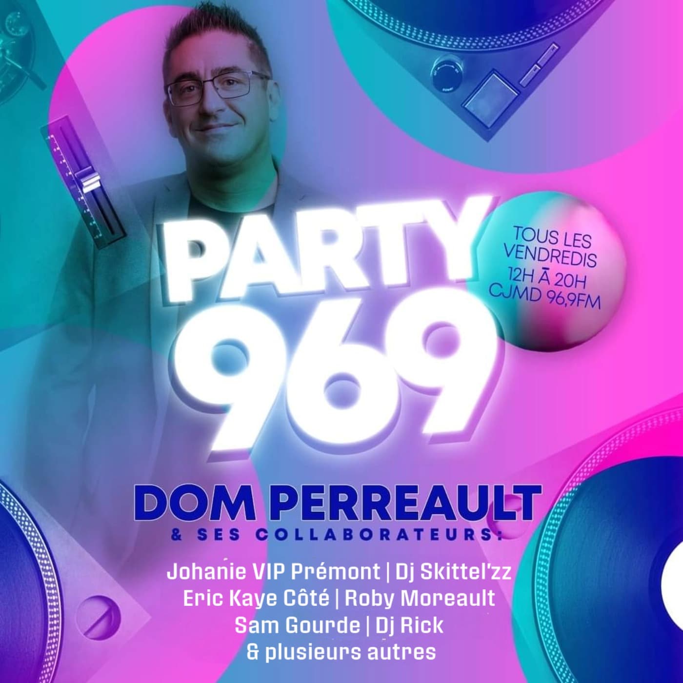 LE PARTY 969 | CJMD 96,9 FM LÉVIS | L'ALTERNATIVE RADIOPHONIQUE - Podcasts