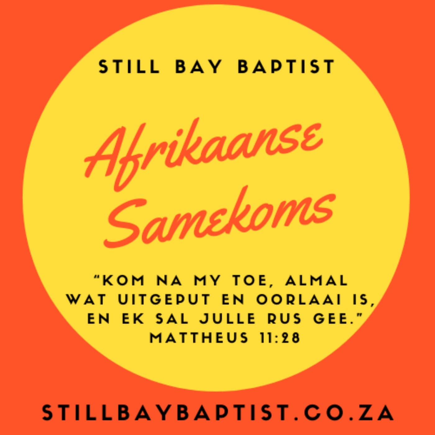 Still Bay Baptiste Kerk Afrikaanse Preke - Podcasts