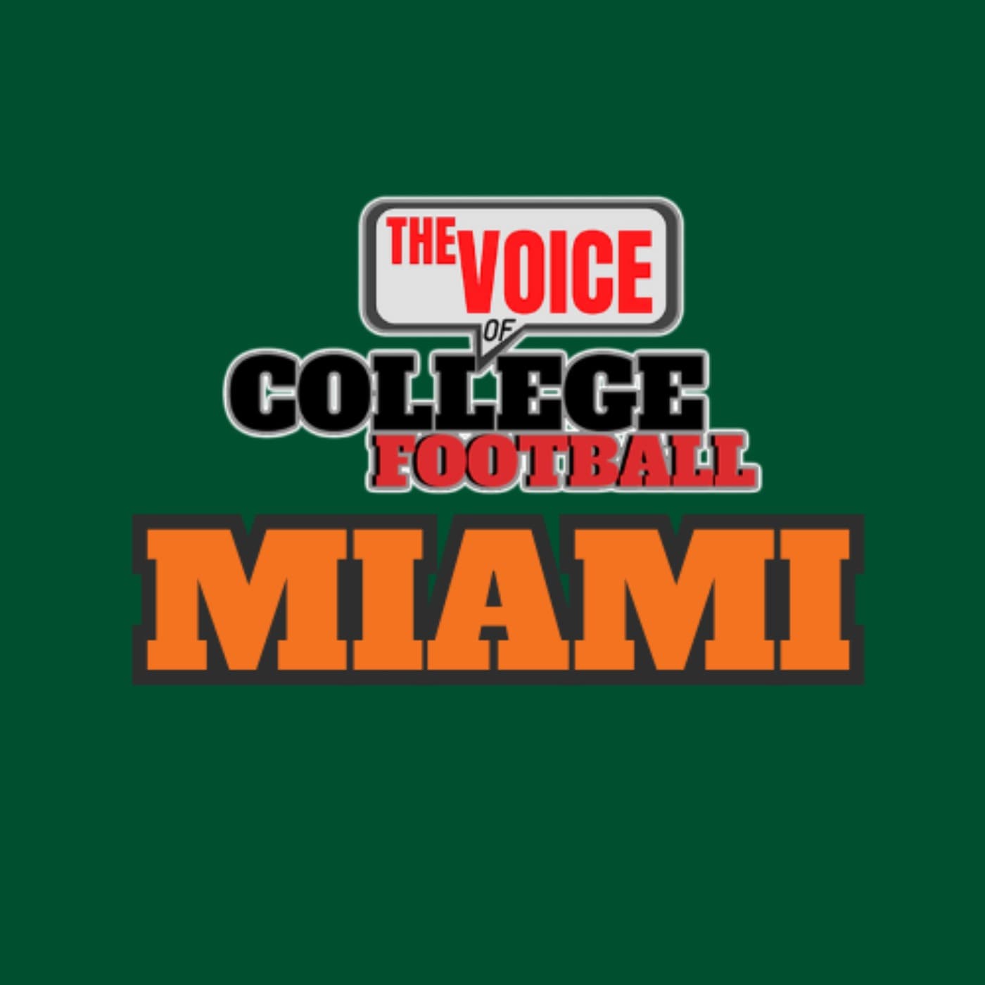 Miami at The Voice of College Football - Podcasts