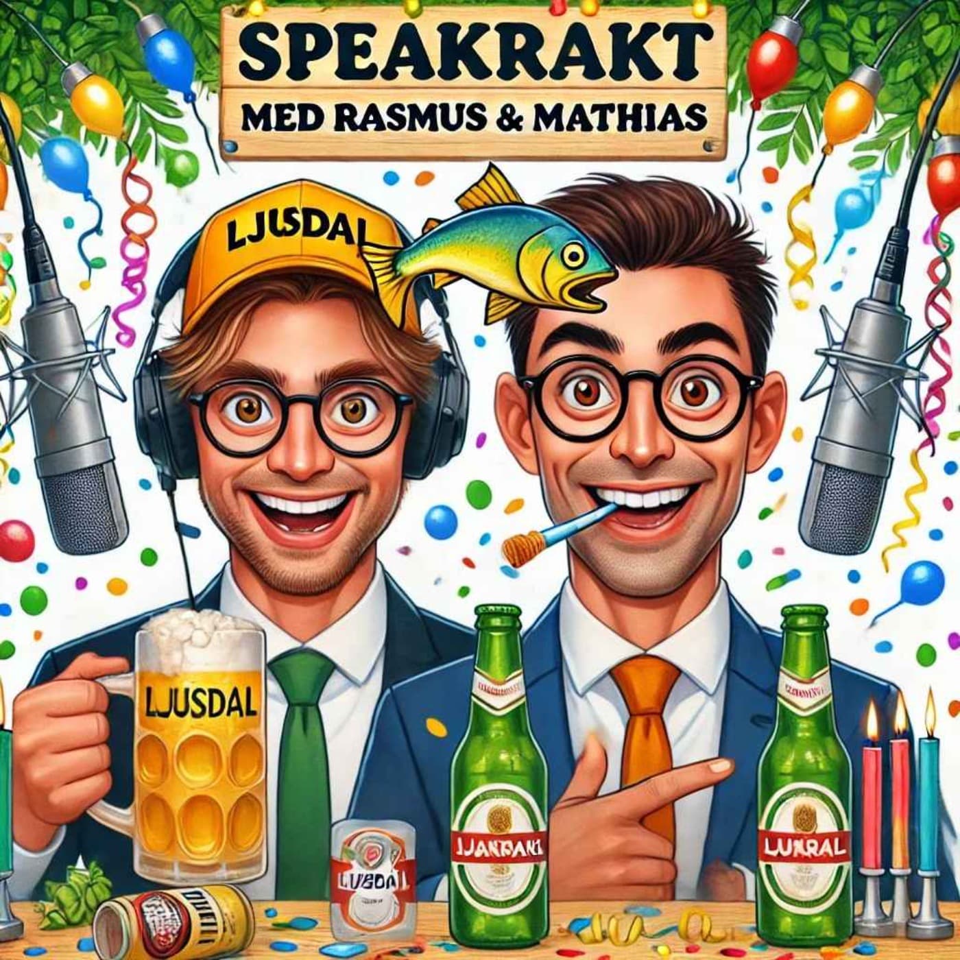 Speakrakt med Rasmus & Mathias - Podcasts