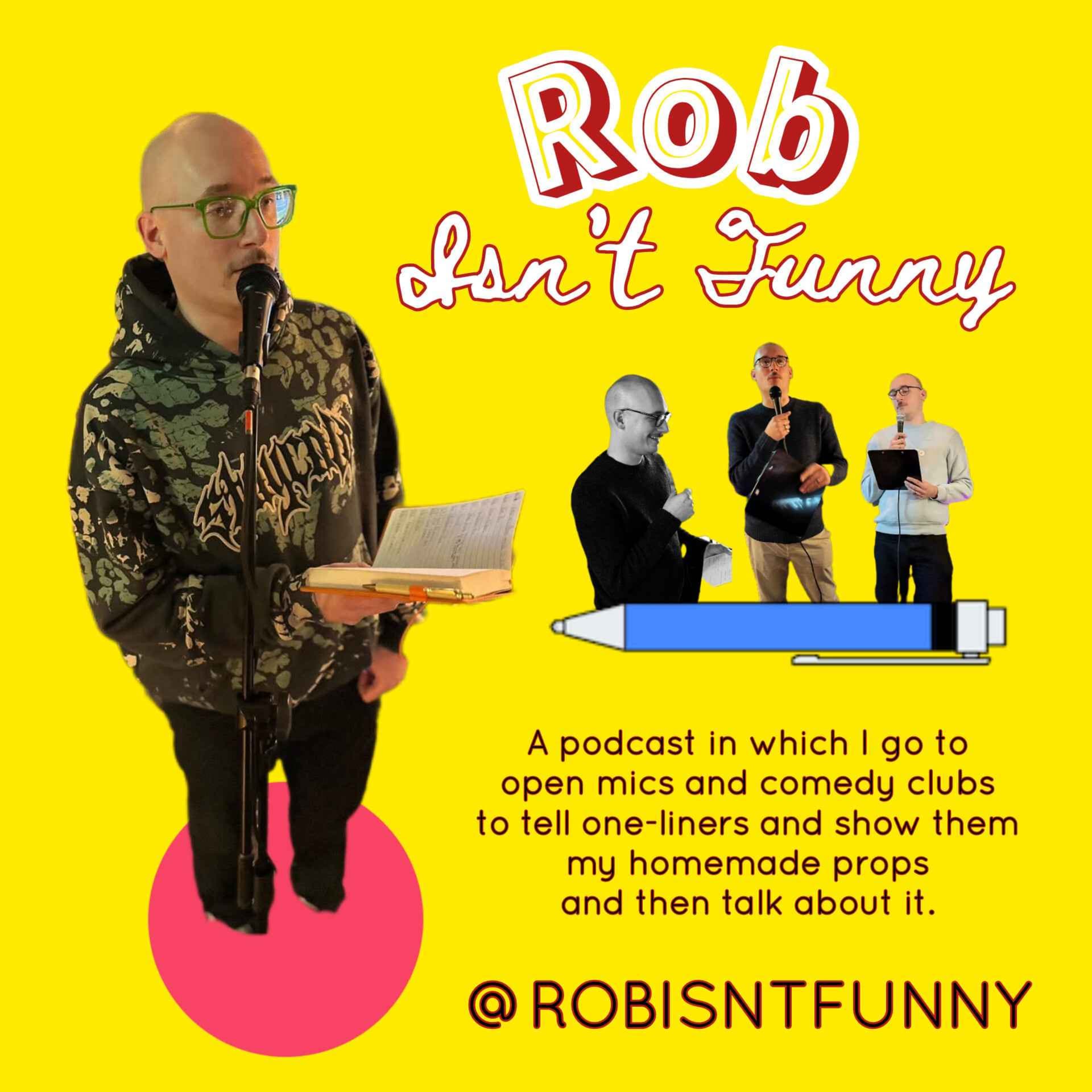 Rob Isn't Funny - Podcasts