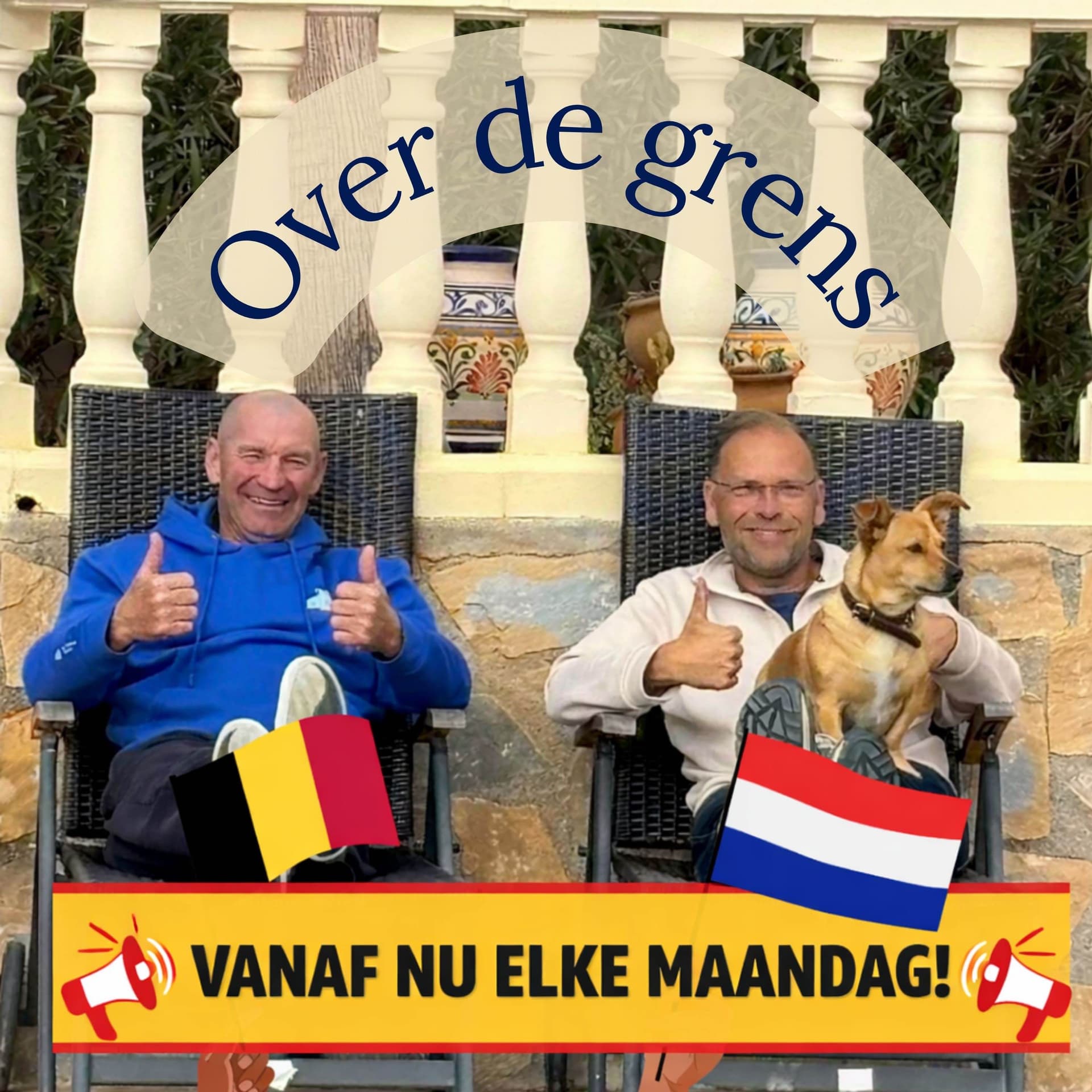 Mark en Dirk over de grens - Podcasts