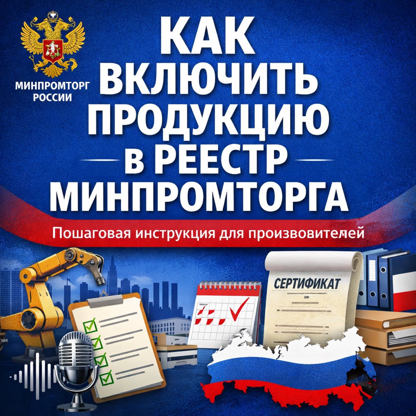 Реестр Минпромторга: практикум для производителей - Podcasts