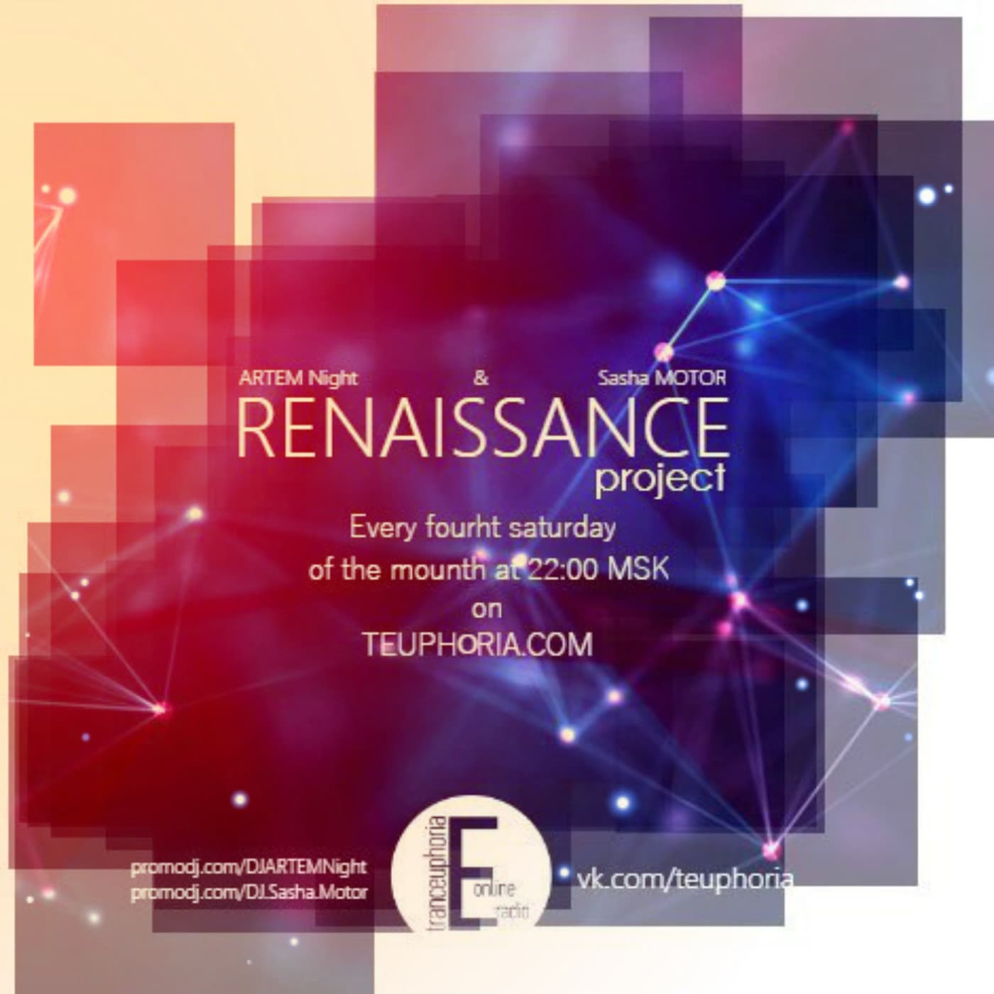 Radio show RENAISSANCE Mix by ARTEM Night & Sasha MOTOR #14 - Podcasts