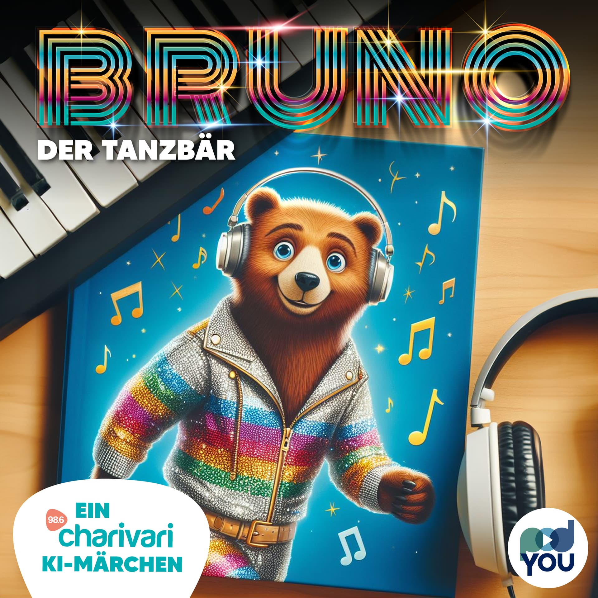 Bruno der Tanzbär | Ein 98.6 charivari KI-Märchen - Podcasts