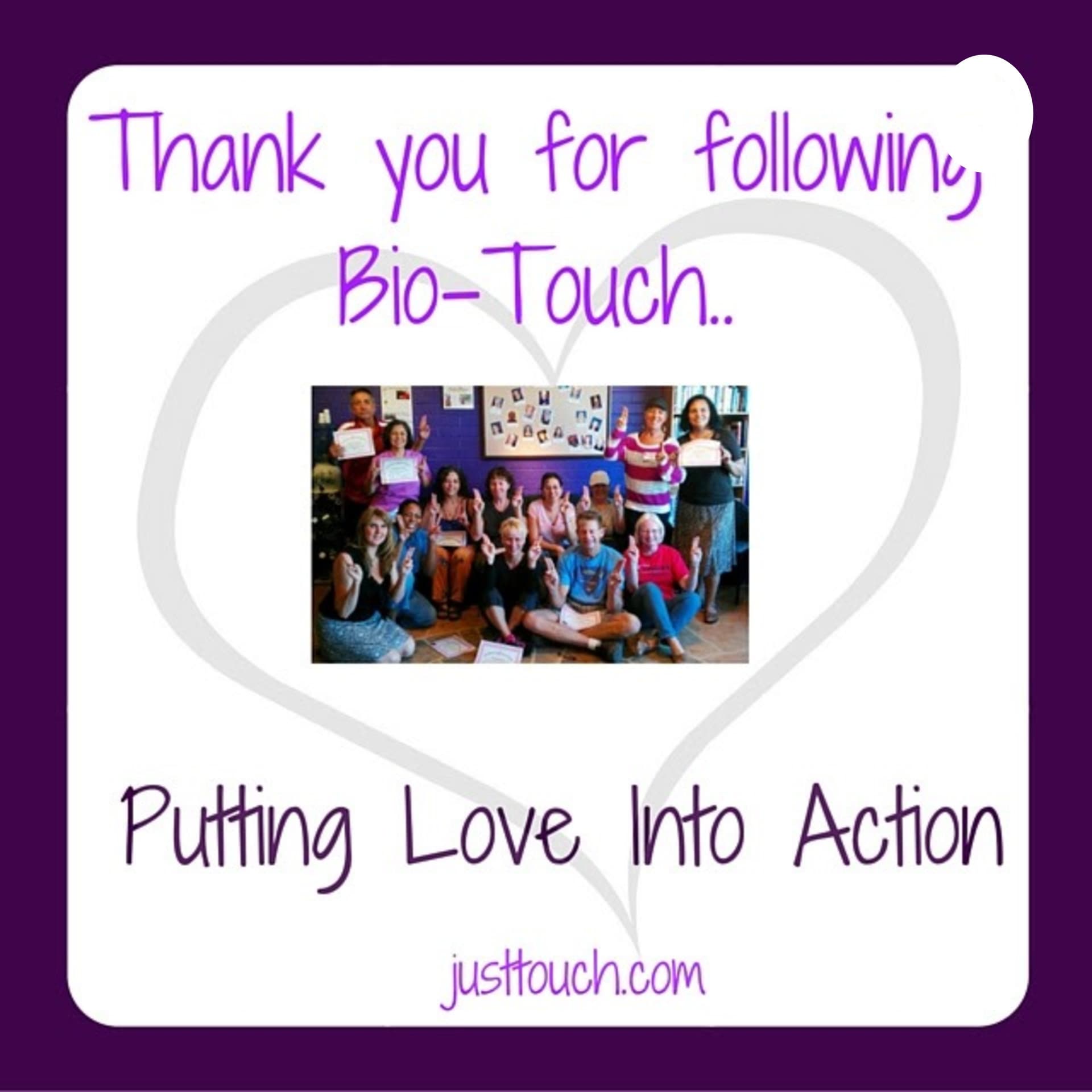 Bio-Touch is simple help for stress, pain & symptoms of disease. JustTouch.com