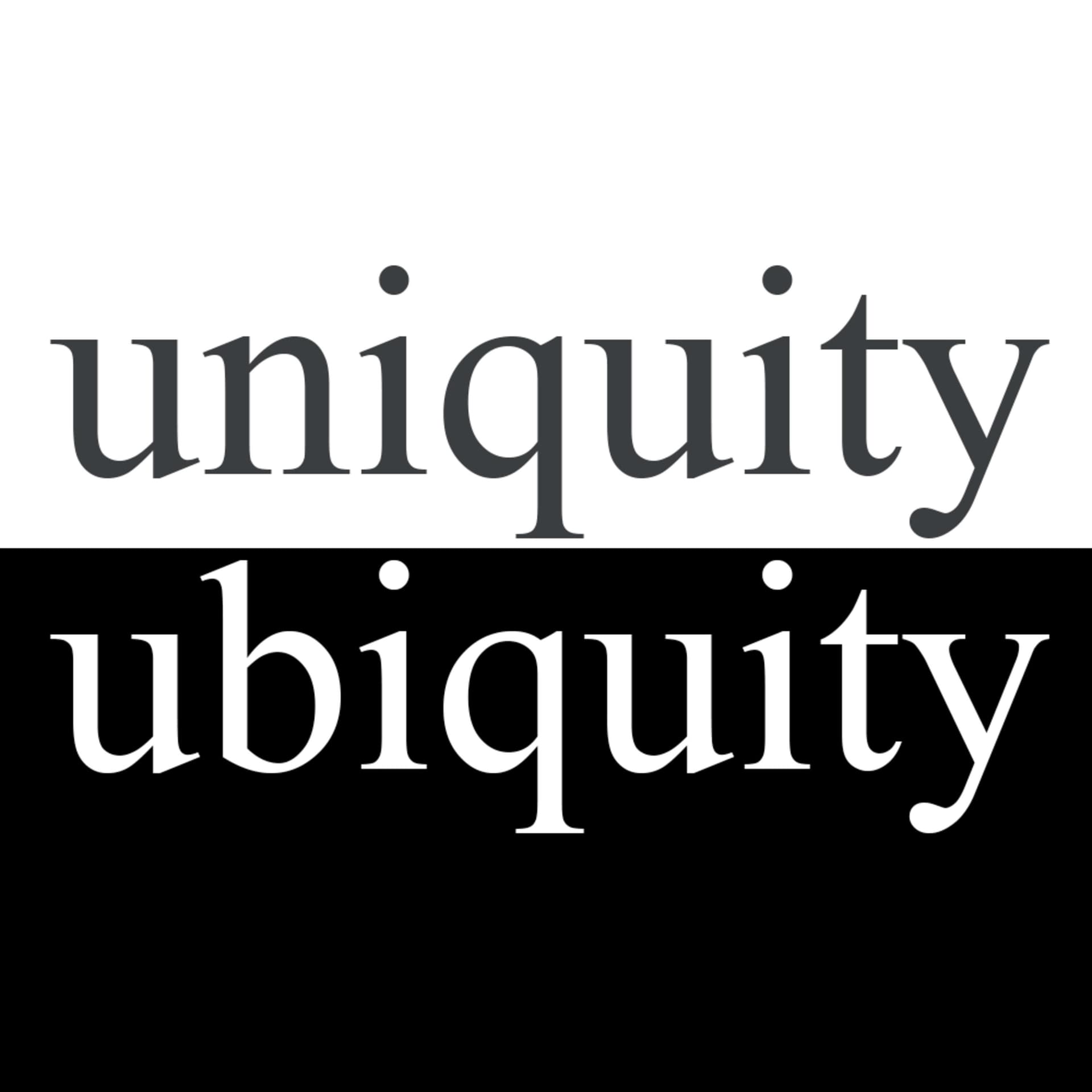 Uniquity over Ubiquity - Podcasts