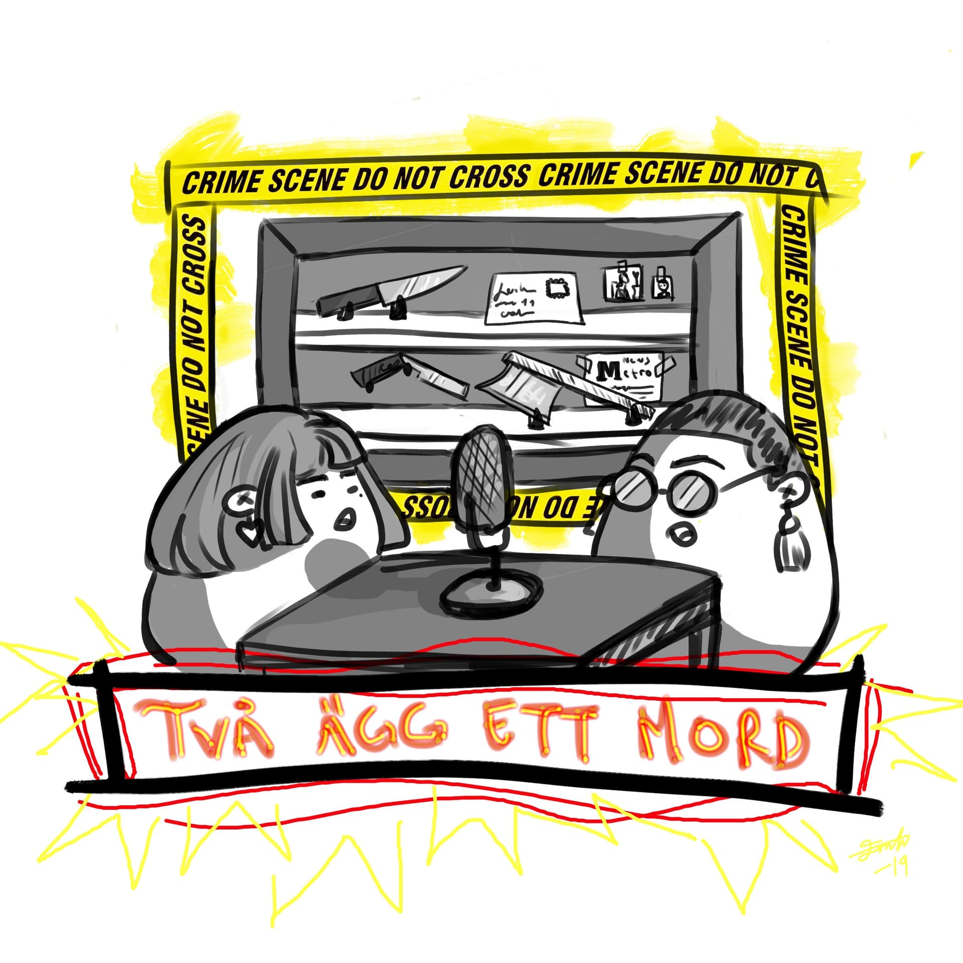Två ägg ett mord - Podcasts