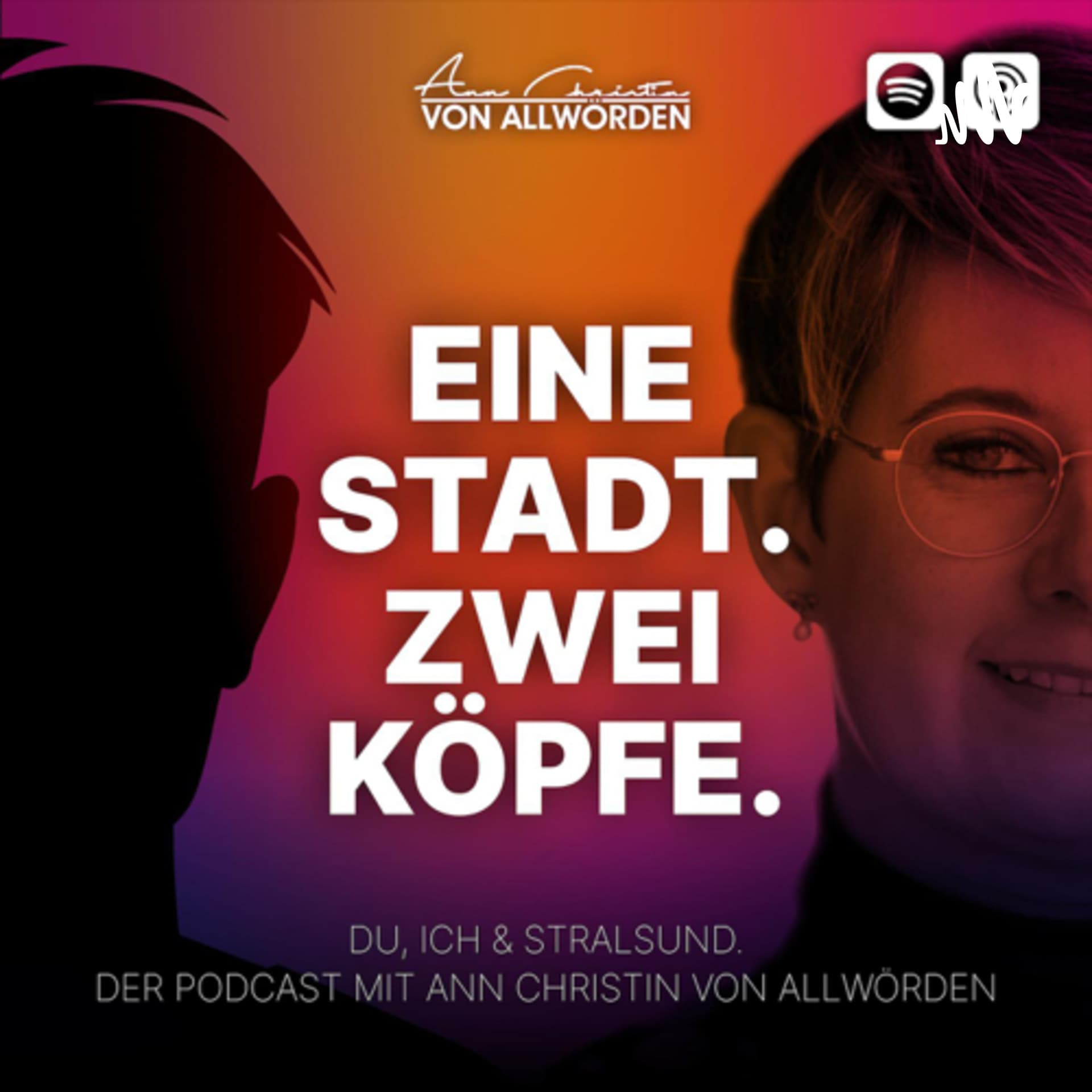 Eine Stadt. Zwei Köpfe. Der Stralsund Podcast von Ann Christin von Allwörden - Podcasts