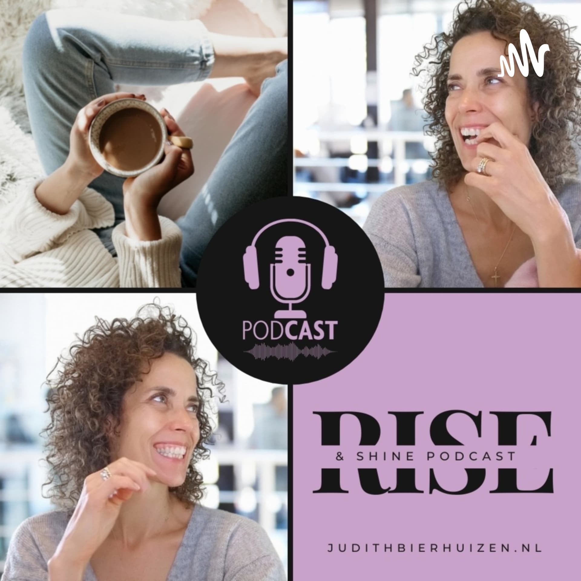 Rise + Shine Podcast van Judith Bierhuizen - Webdesigner en Online Business Coach. - Podcasts