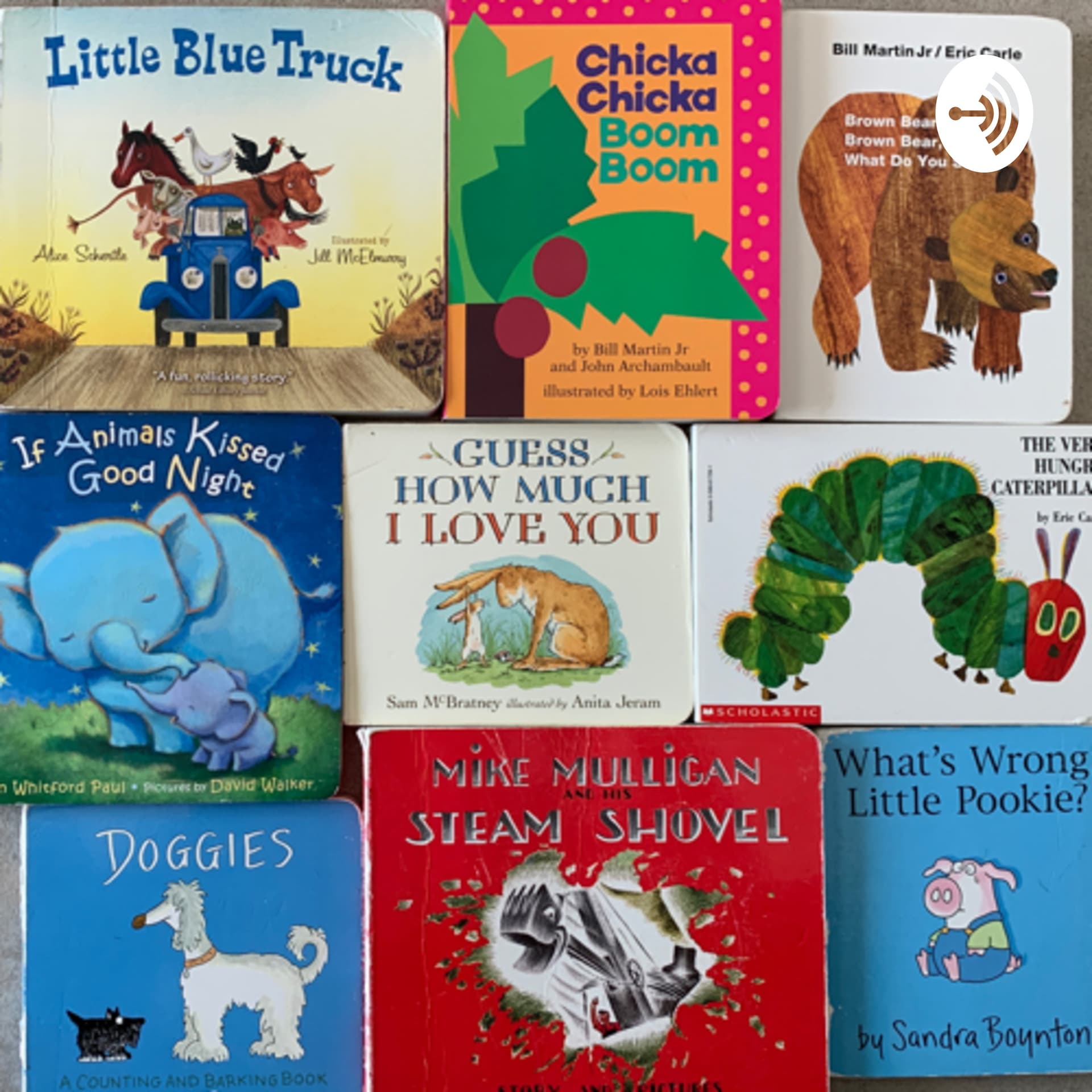 Toddler Reading Rotation - Podcasts