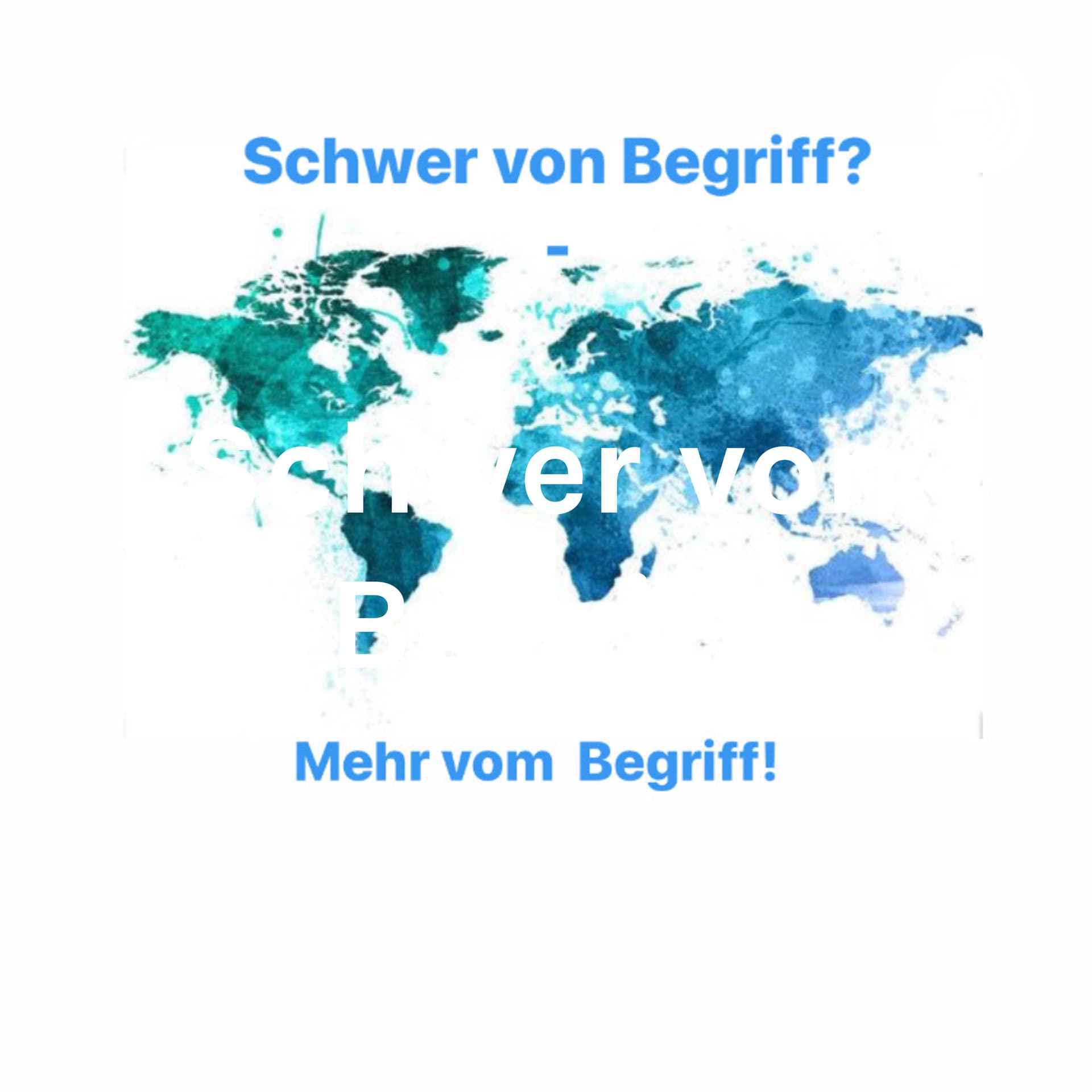 Schwer von Begriff? - Mehr vom Begriff! - Podcasts