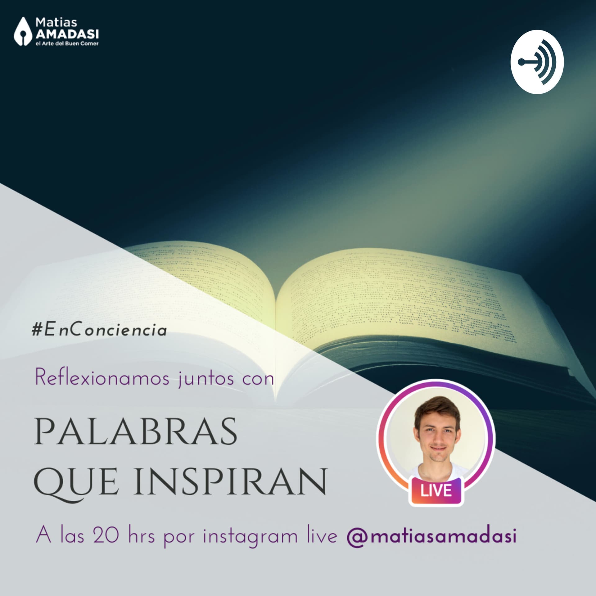 Palabras que Inspiran por Matias Amadasi - Podcasts
