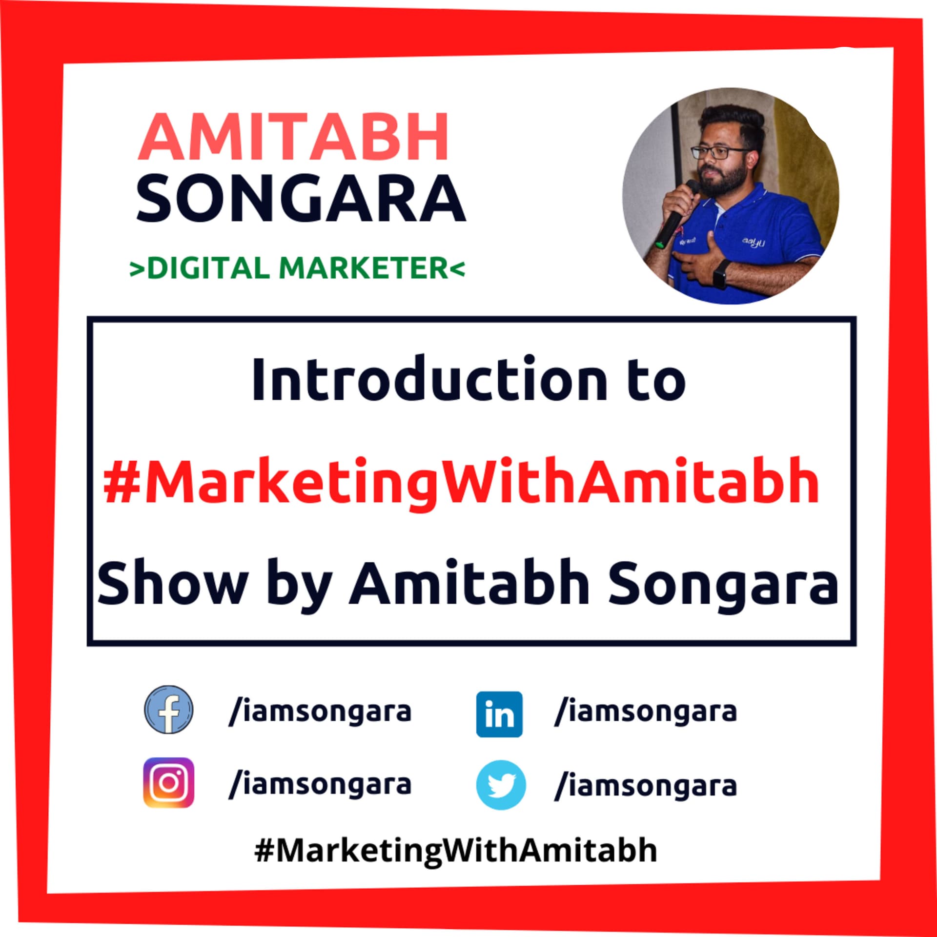 #MarketingWithAmitabh by Amitabh Songara - Podcasts