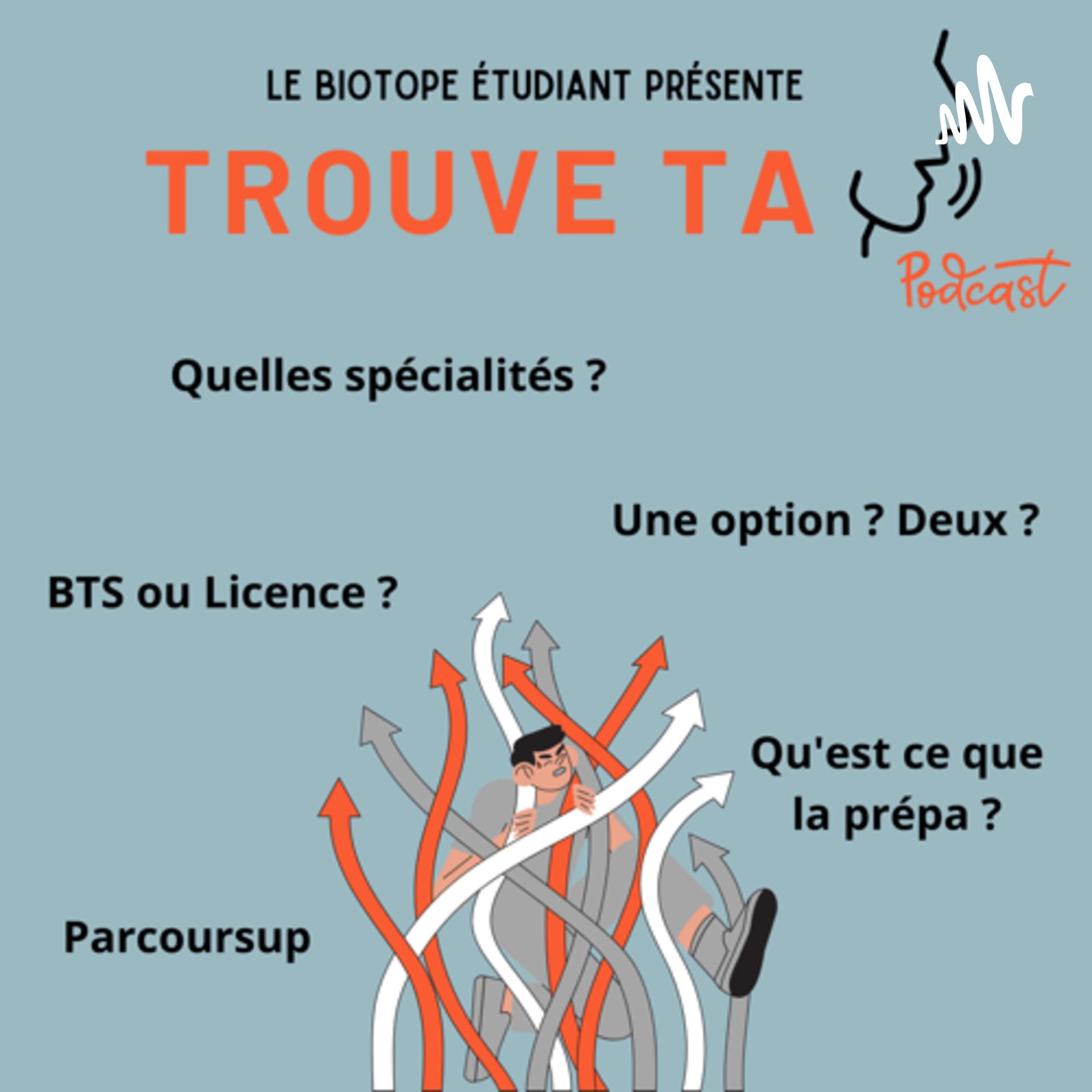 Trouve Ta Voie - Le podcast qui t'aide sur tes choix d'orientations - Podcasts