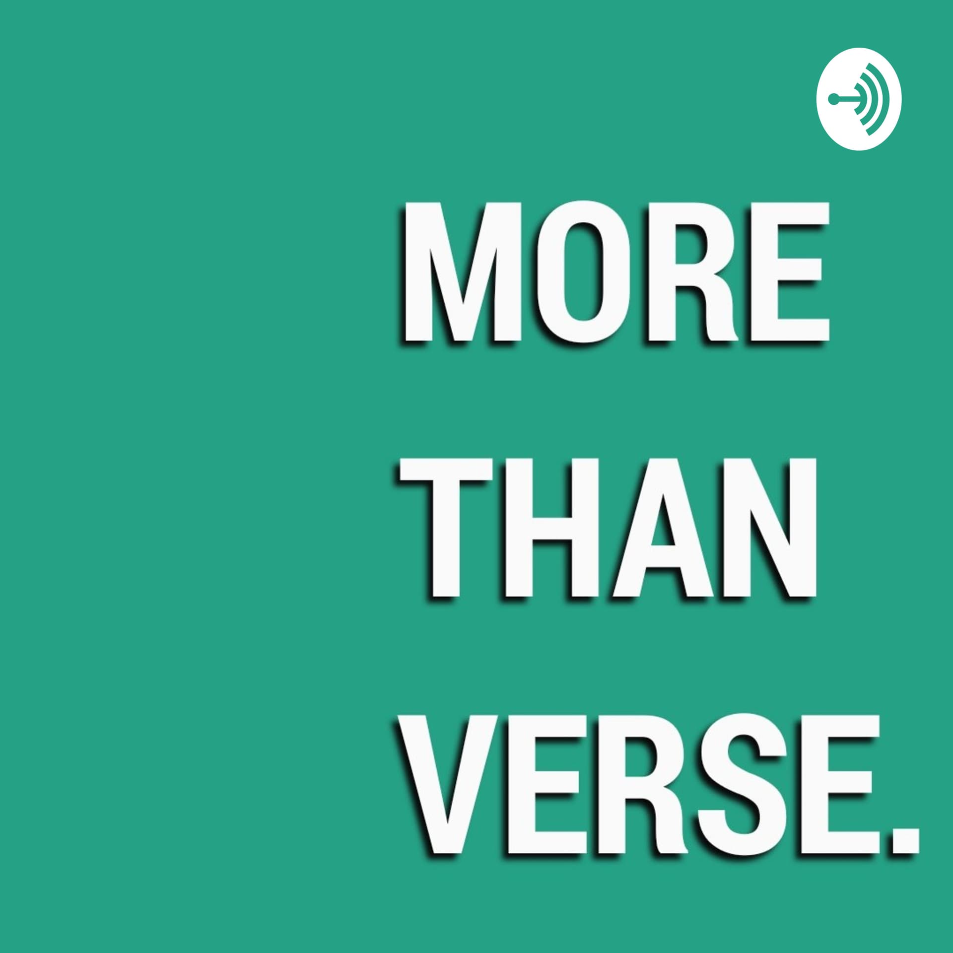 More Than Verse - Podcasts