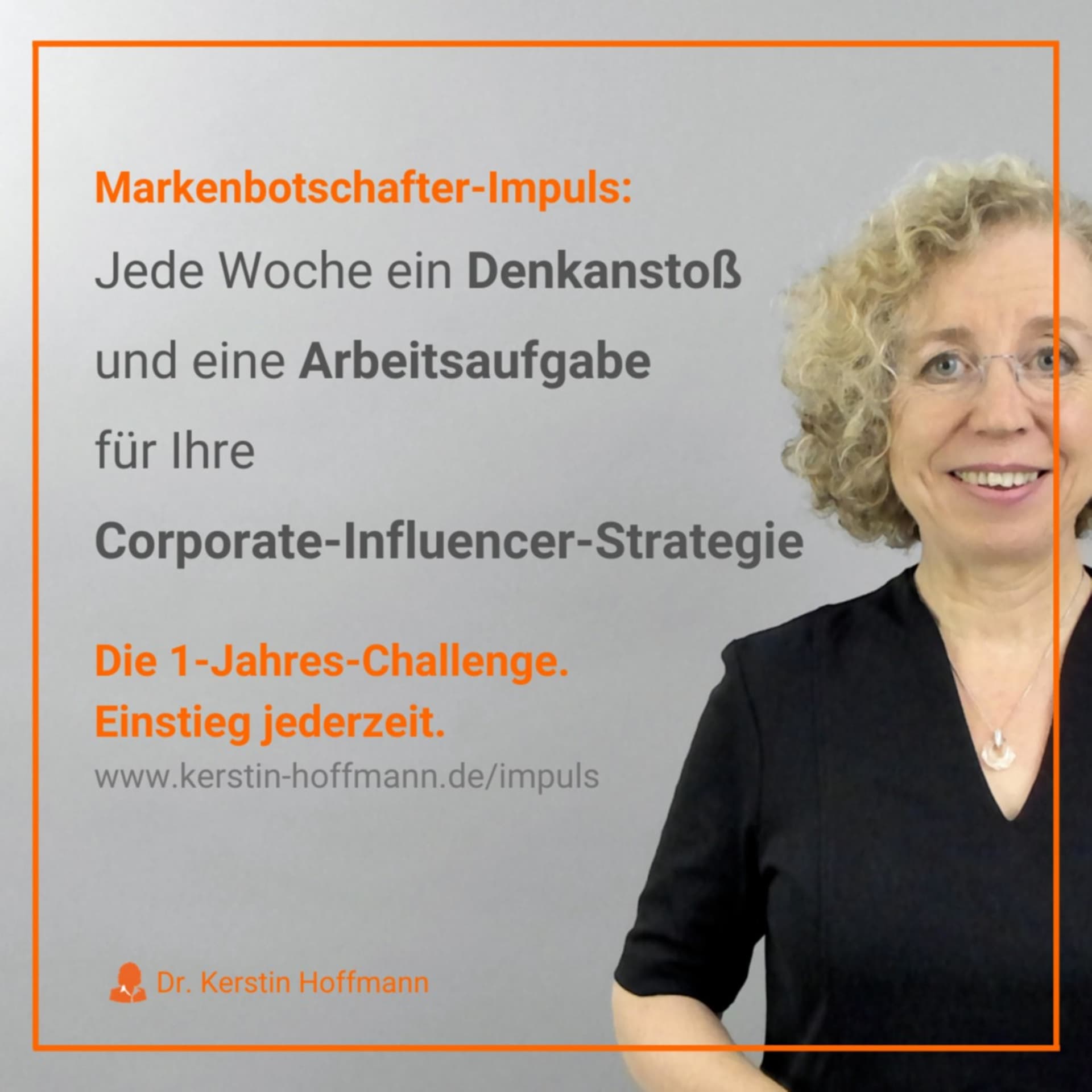 Markenbotschafter-Impuls: 1-Jahres-Challenge für die erfolgreiche Corporate-Influencer-Strategie - Podcasts