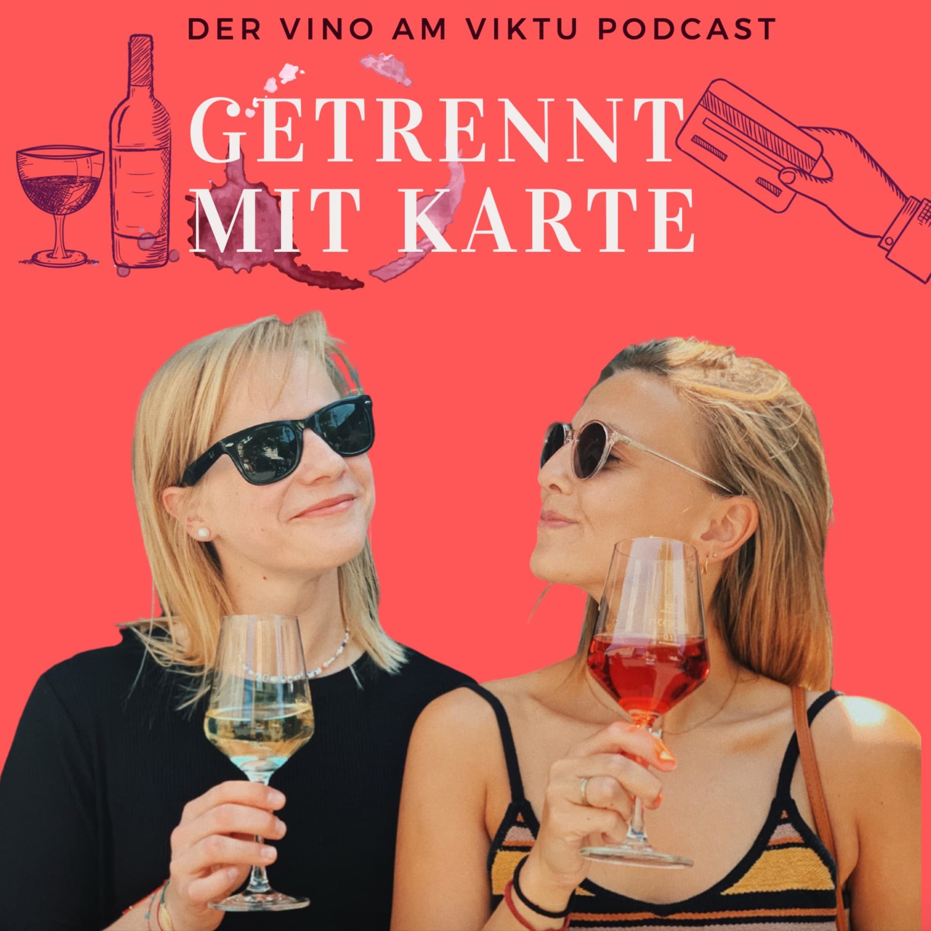 Getrennt mit Karte