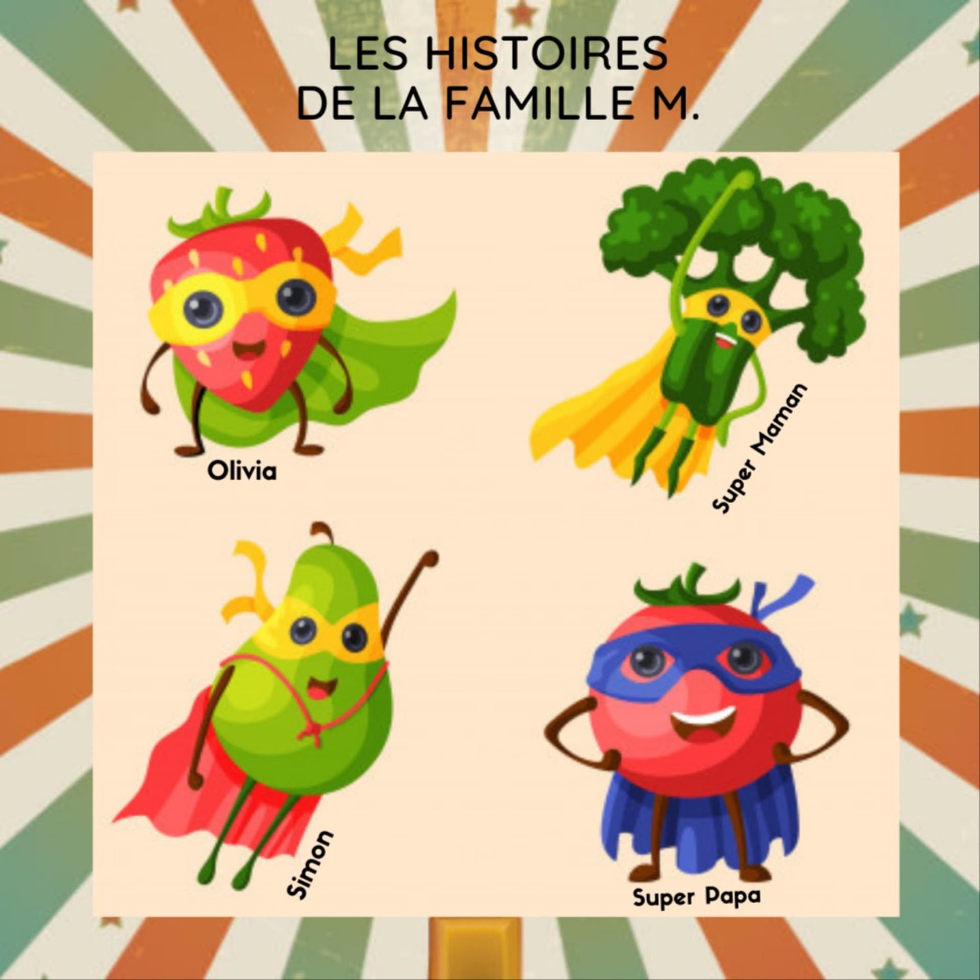 Histoires pour enfants de la famille M. - Podcasts