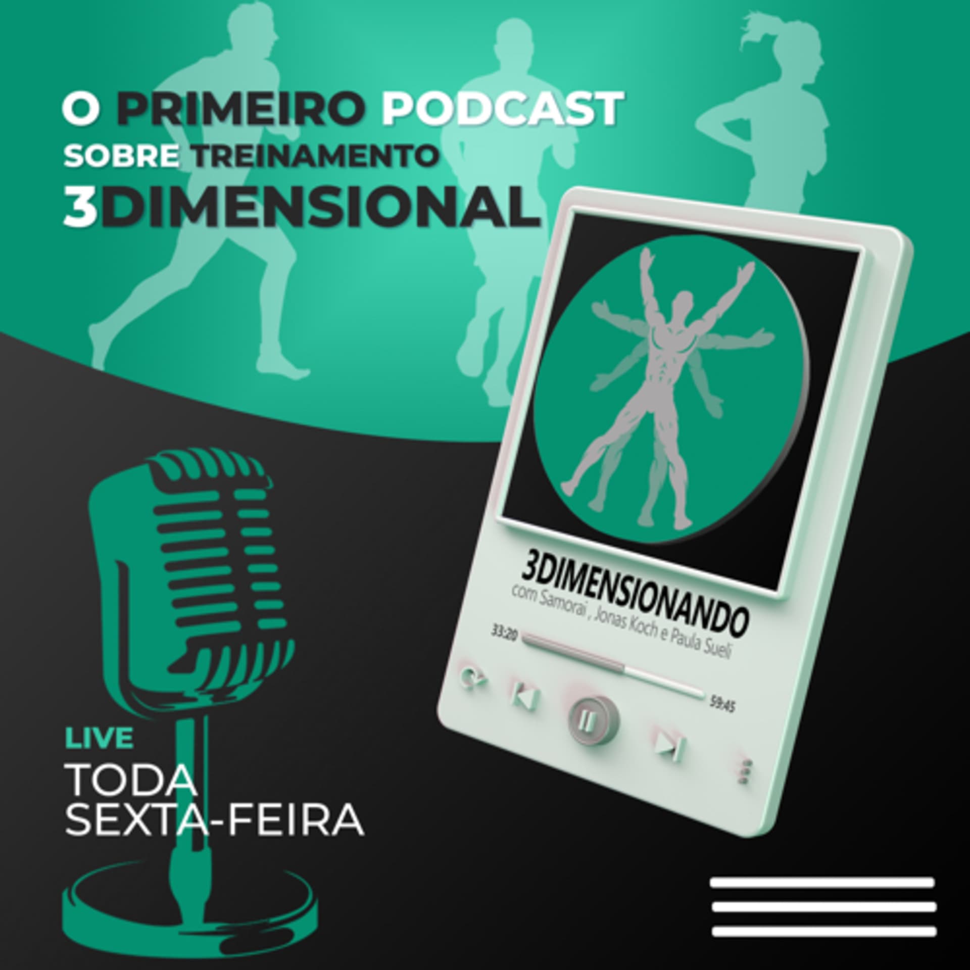 3Dimensionando - O primeiro podcast de treinamento tridimensional - Podcasts