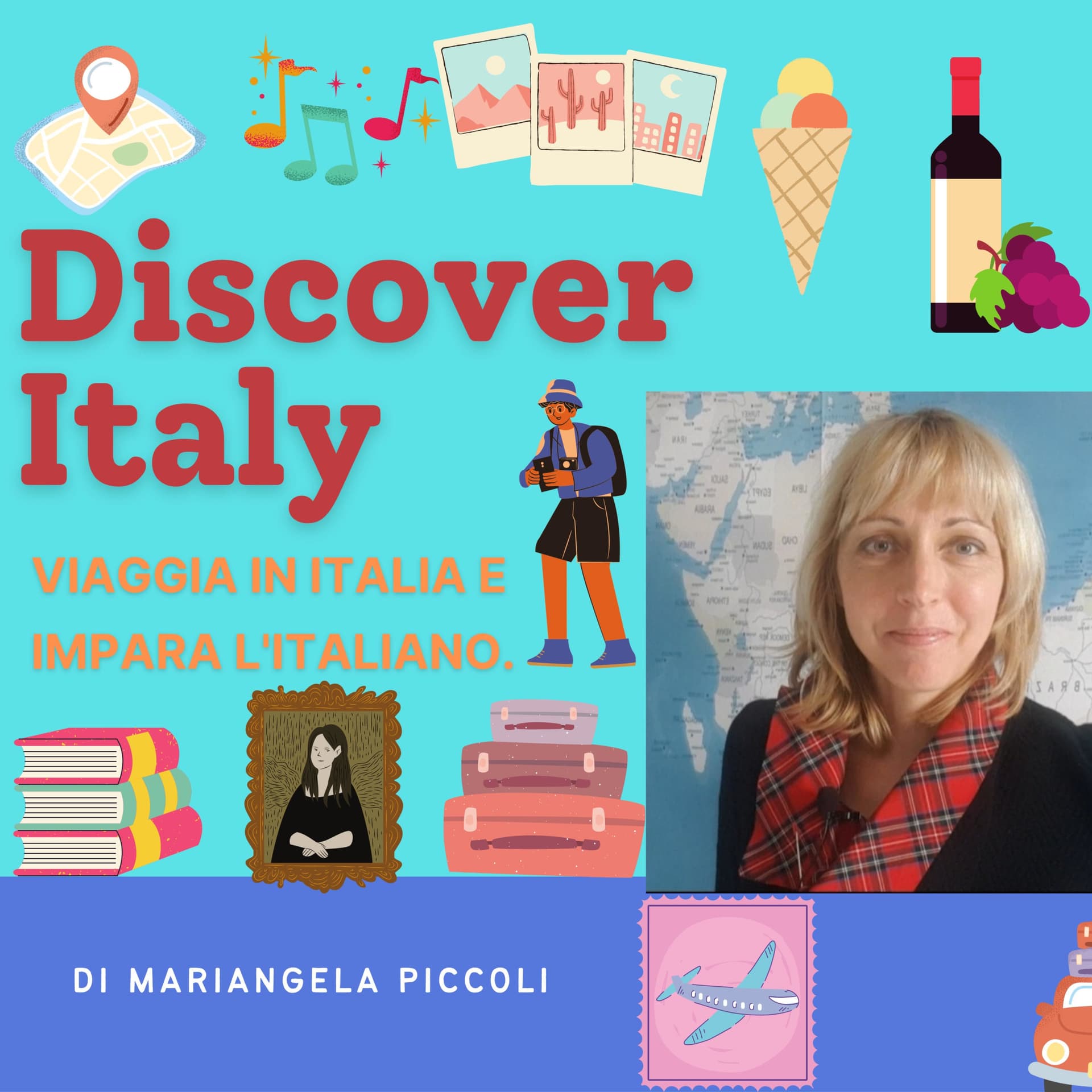Discover Italy. Viaggia in Italia e impara l'italiano. - Podcasts