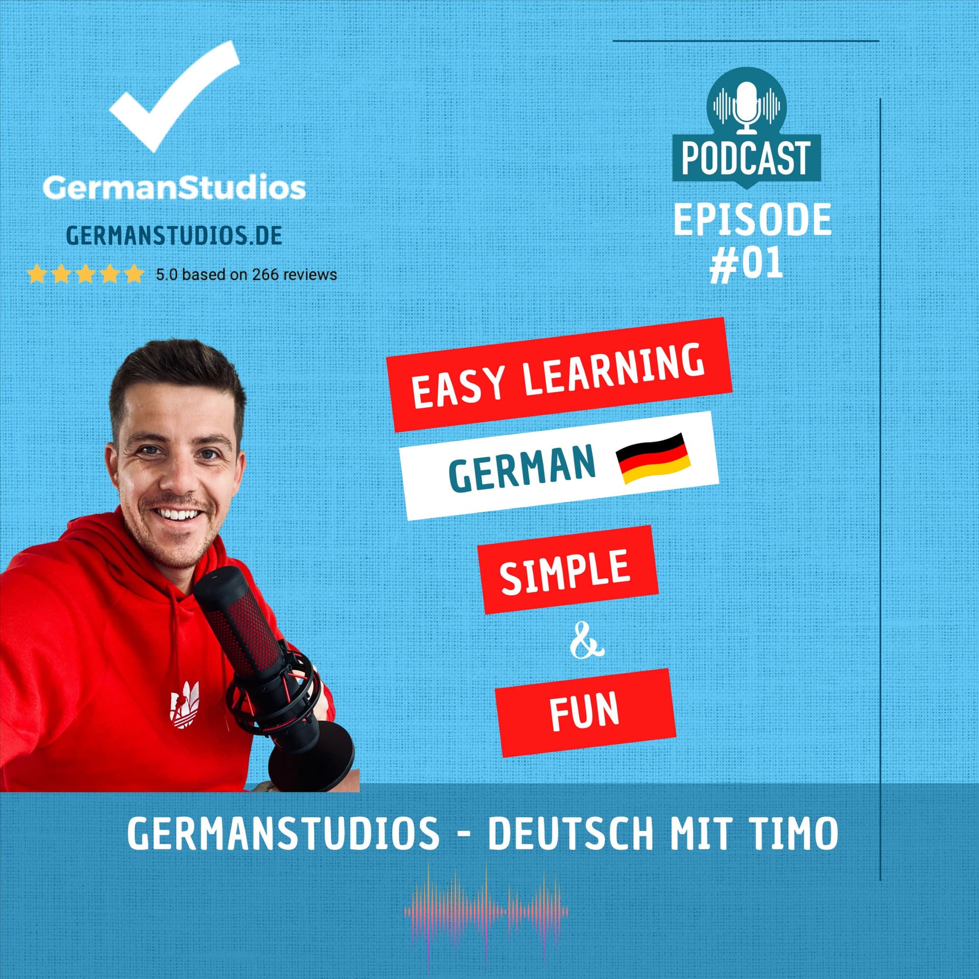 GermanStudios - Easy learning German - Podcasts