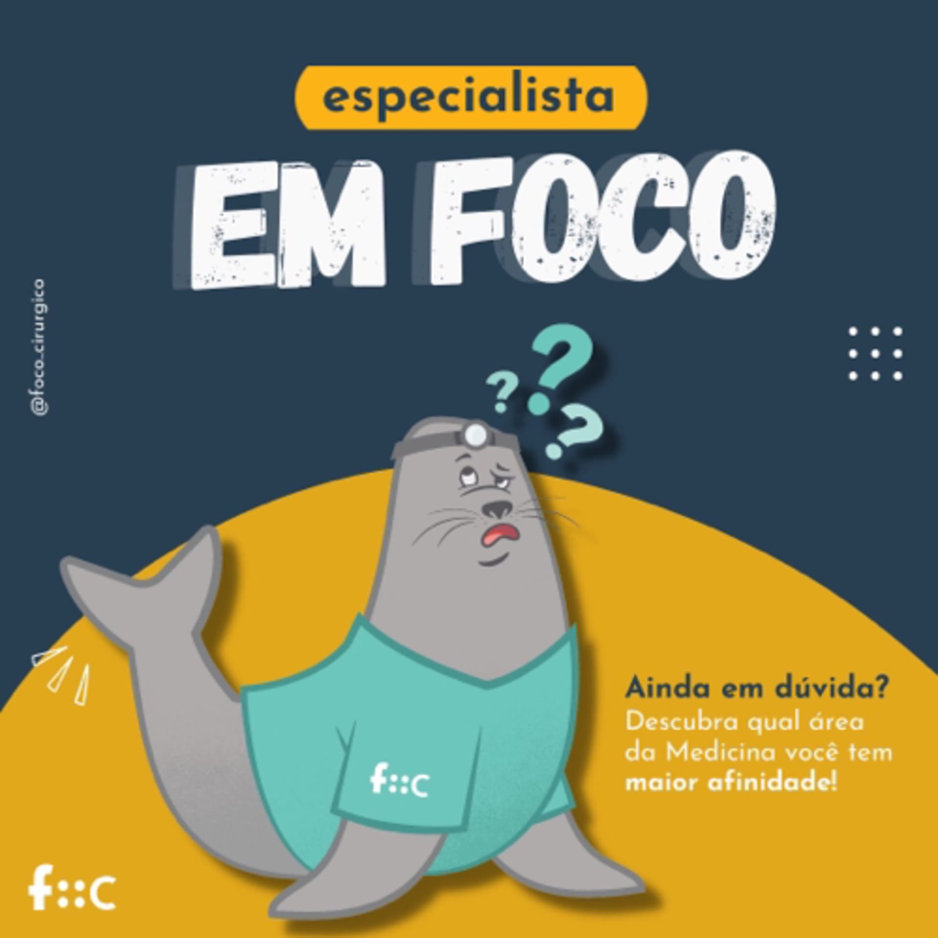 Especialista em foco
