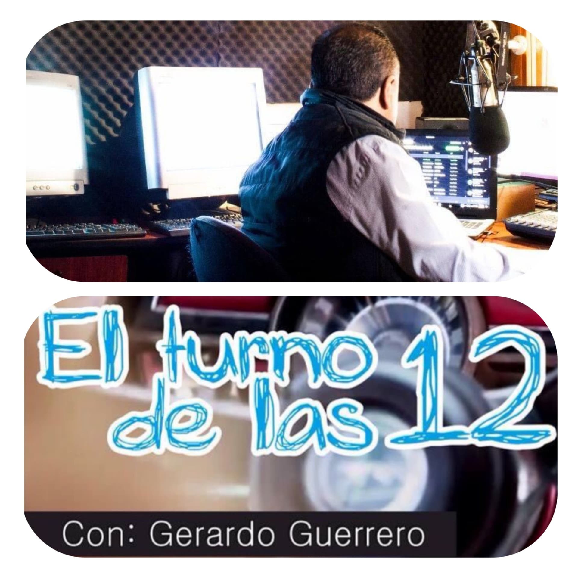 El Turno de las 12...el PODCAST! desde www.rockaliveradio.com y diferentes plataformas !atrévete! - Podcasts