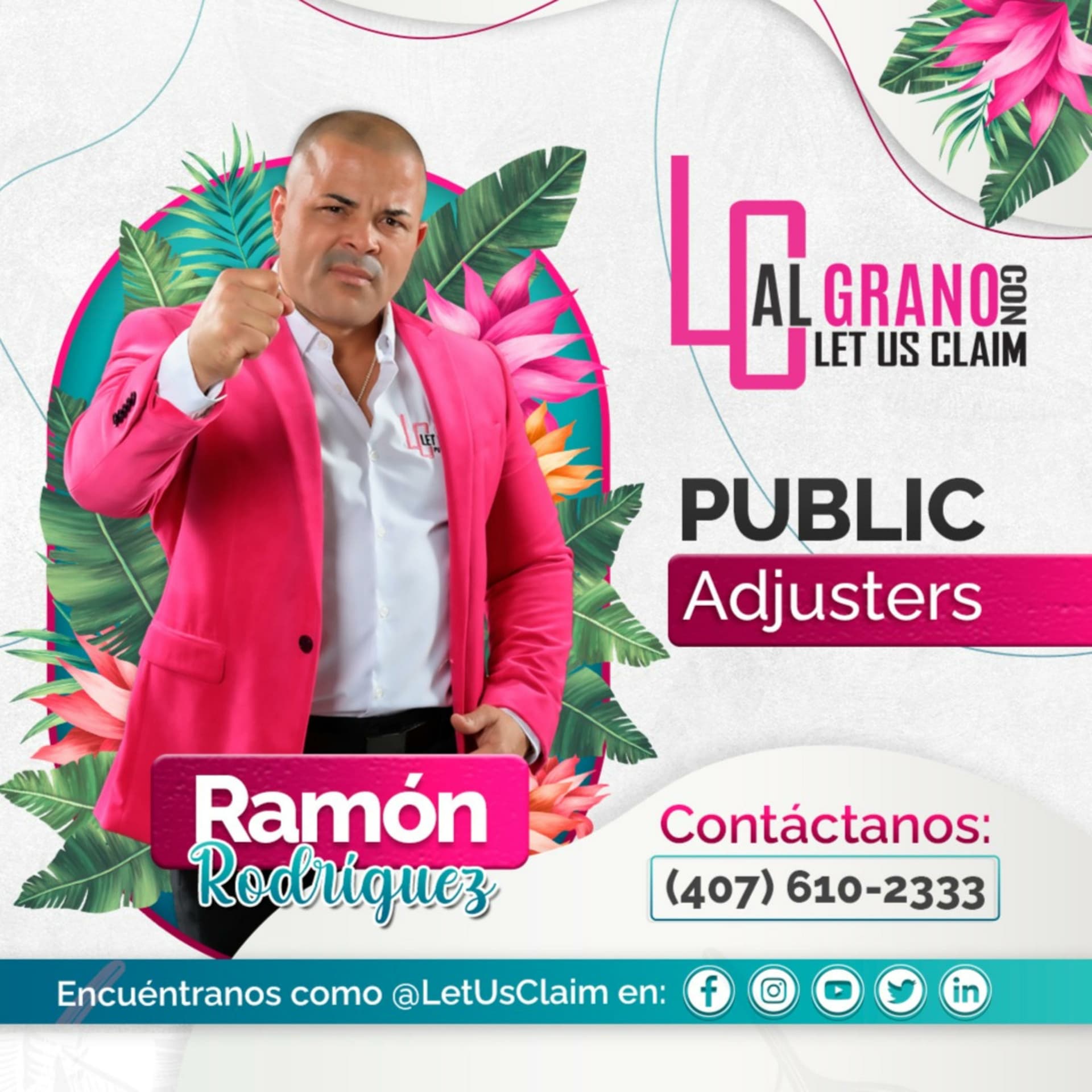 Al Grano con Let Us Claim - Florida Public Adjuster - Podcasts