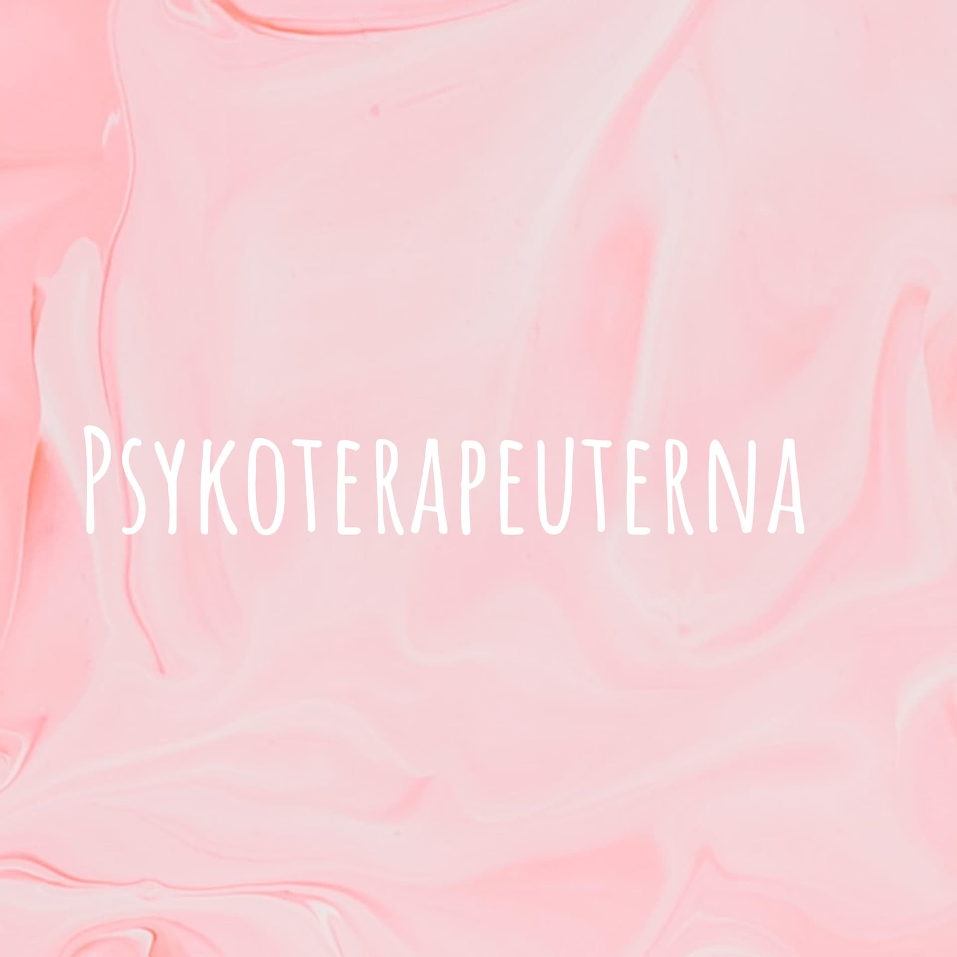 Psykoterapeuterna