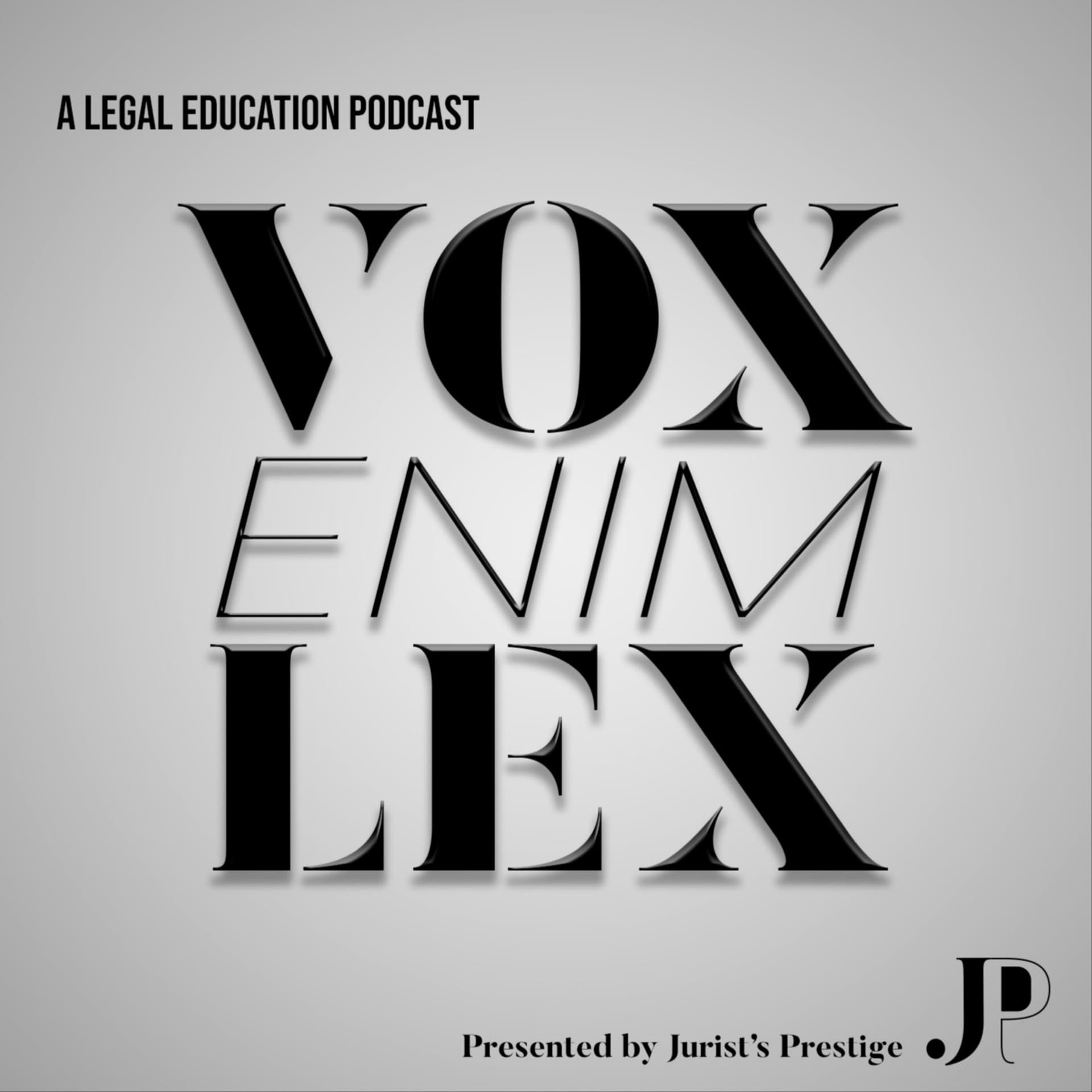 Podcast Hukum: Vox Enim Lex - Podcasts