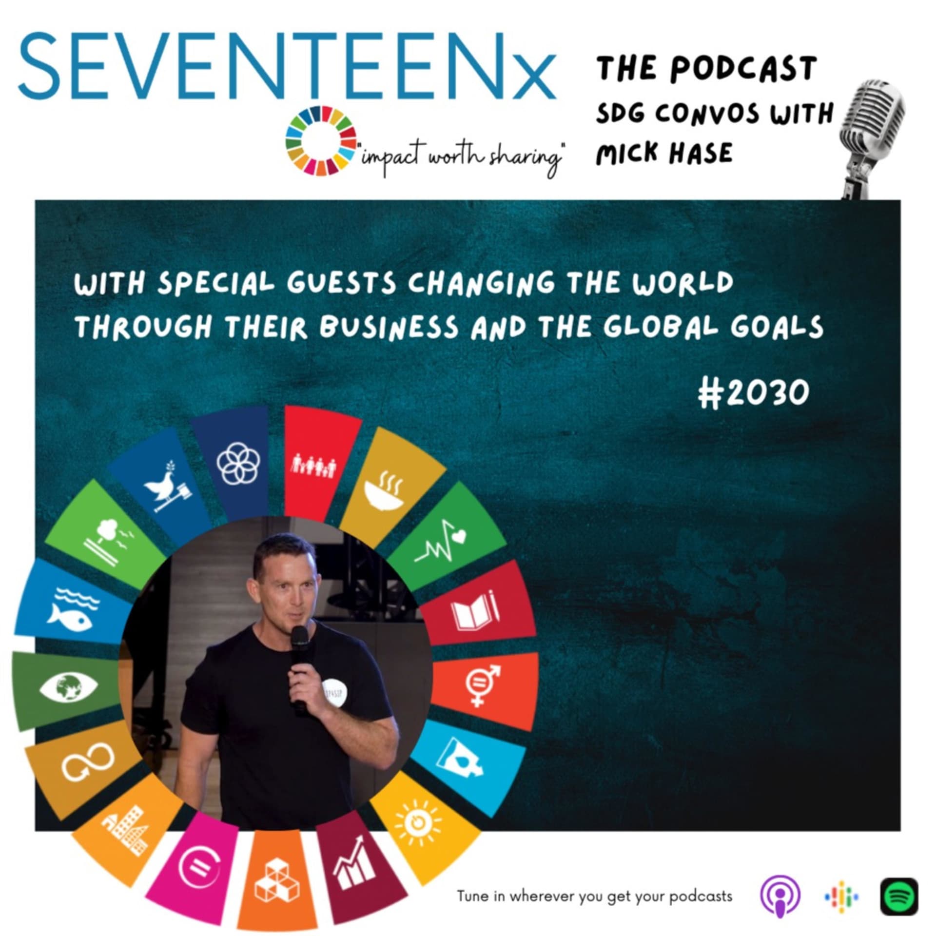 SEVENTEENx - SDG Convos with Mick Hase - Podcasts