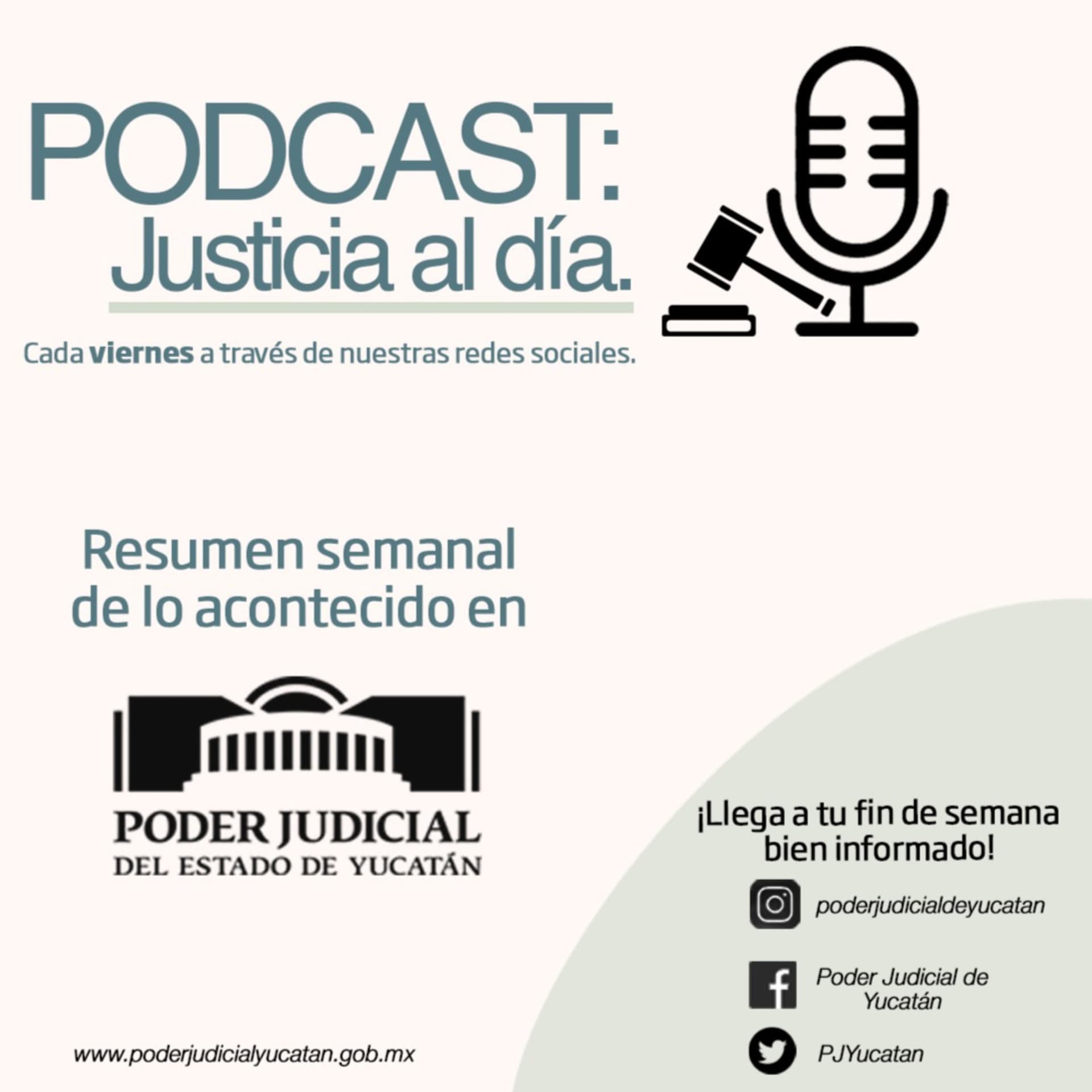 "Justicia al día" noticias Yucatán