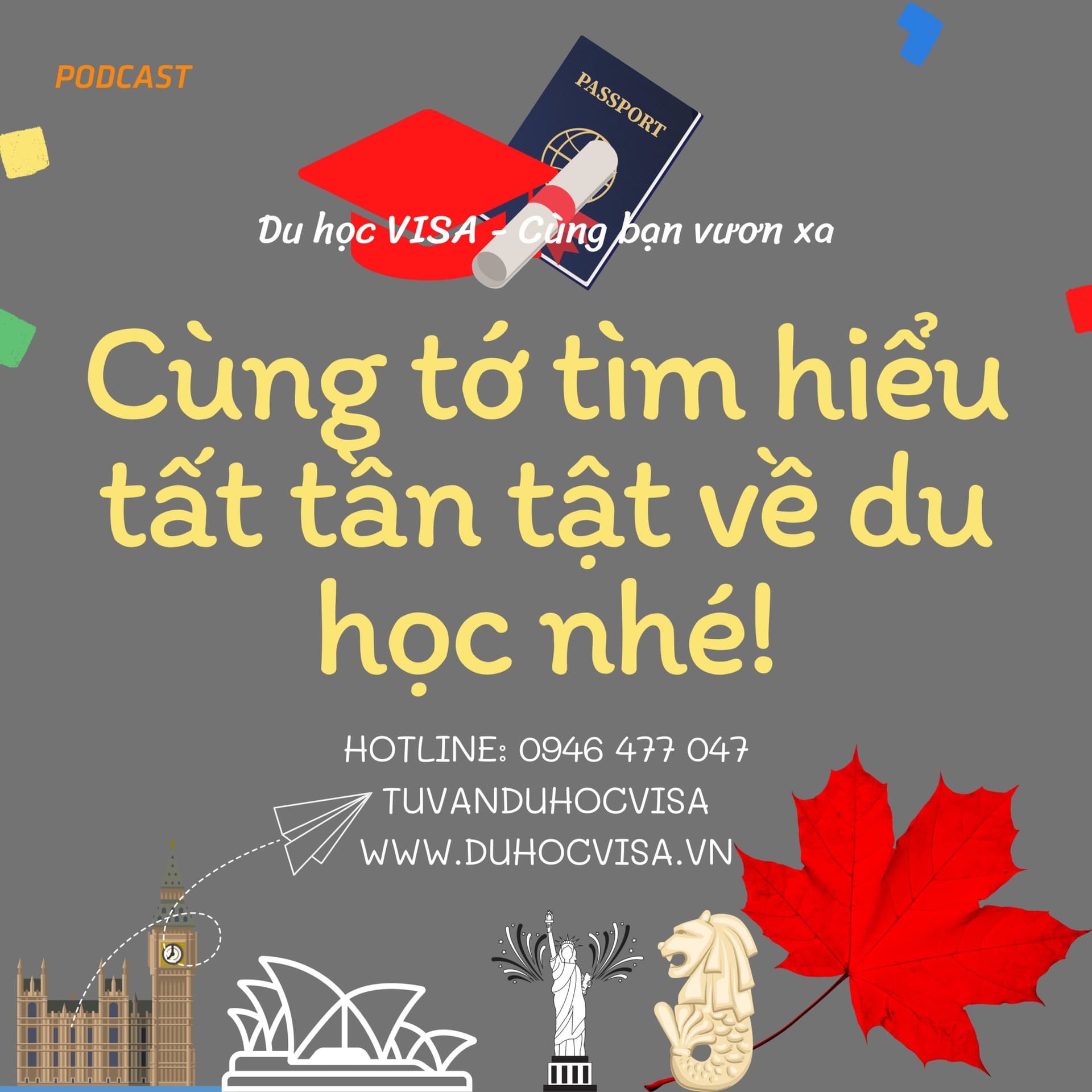KÊNH THÔNG TIN DU HỌC TỔNG HỢP - Podcasts