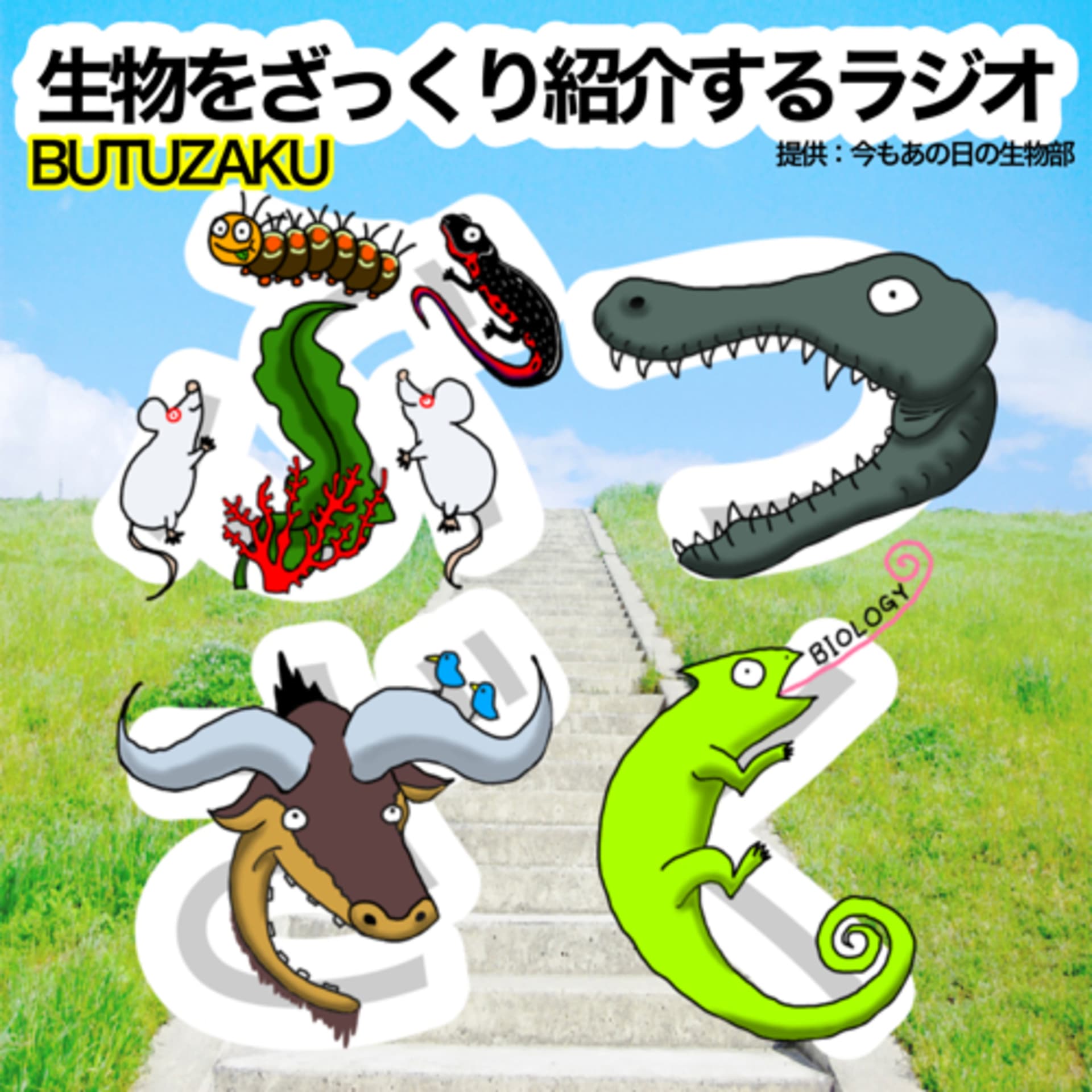 生物をざっくり紹介するラジオ 〜ぶつざく〜 - Podcasts