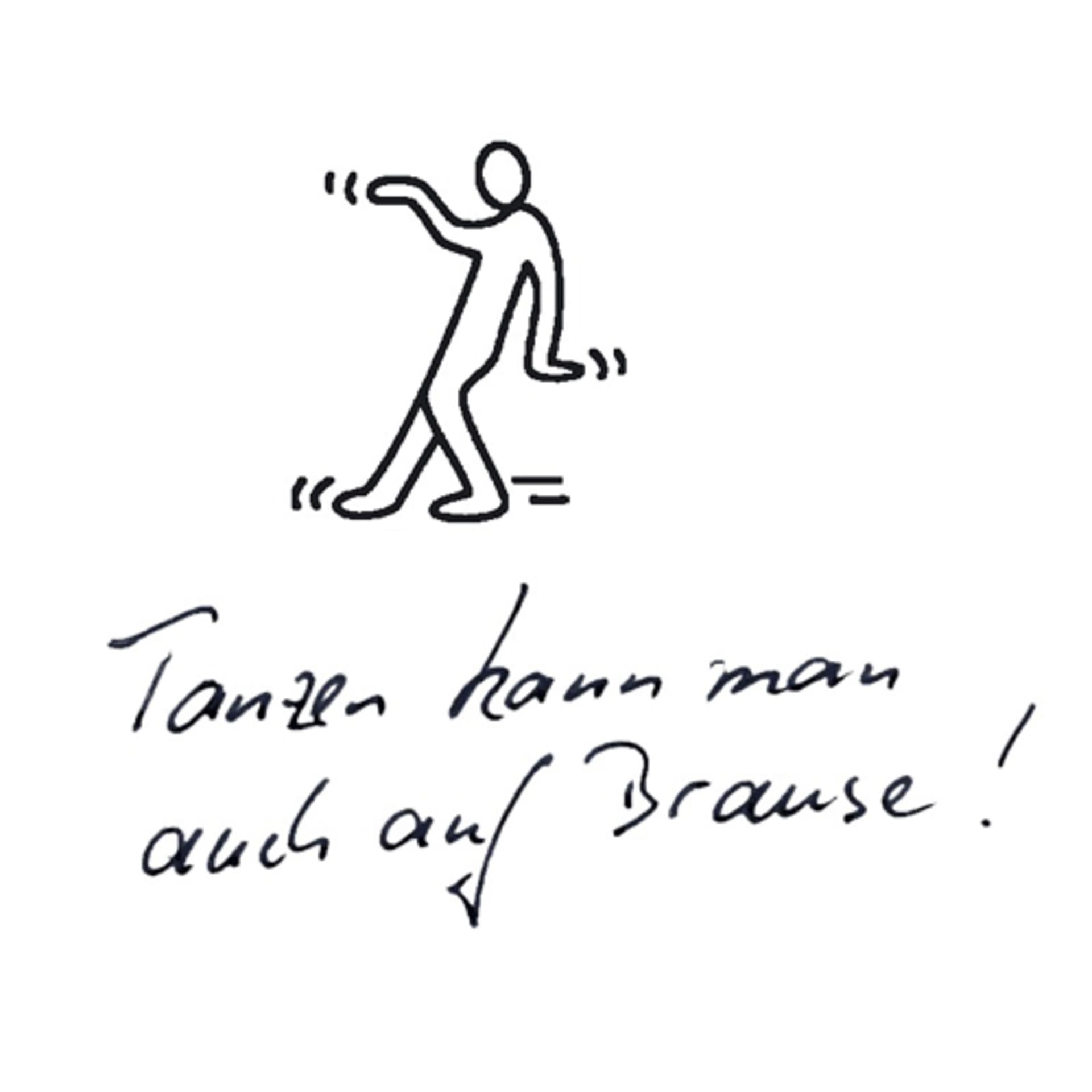 Tanzen kann man auch auf Brause - Podcasts