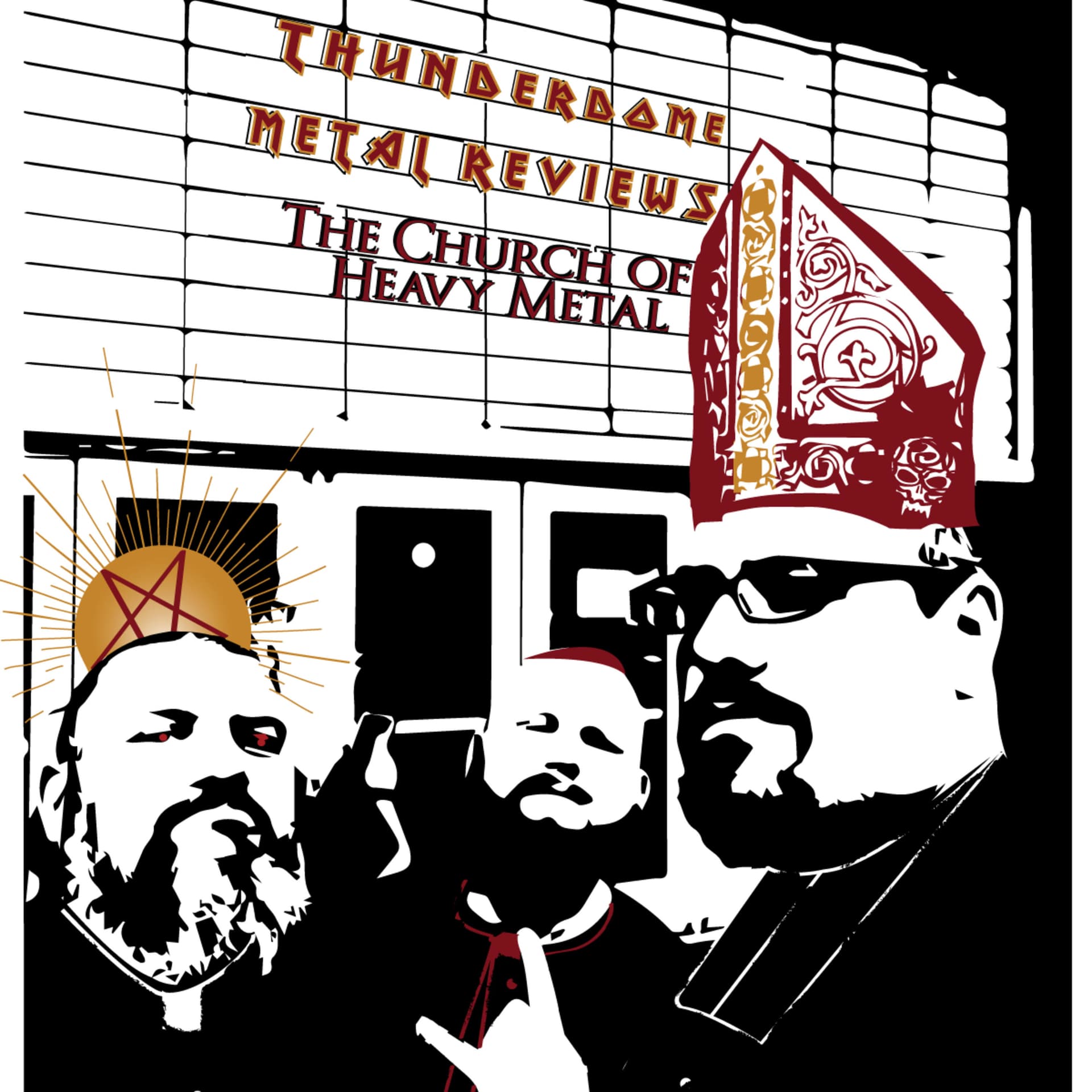 Thunderdome Metal Reviews: The Church of Heavy Metal - Podcasts