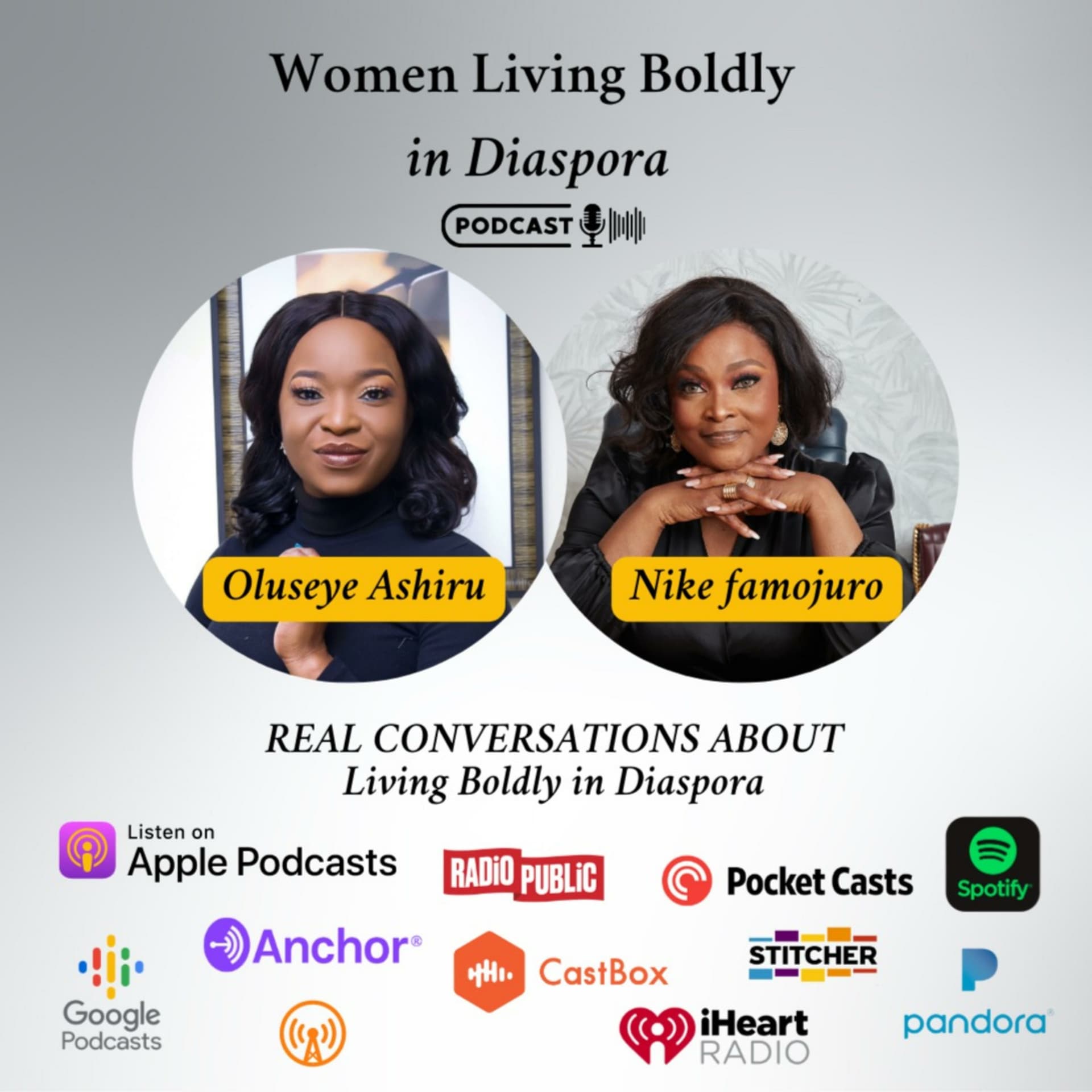 Women Living Boldly in Diaspora Podcast - Podcasts