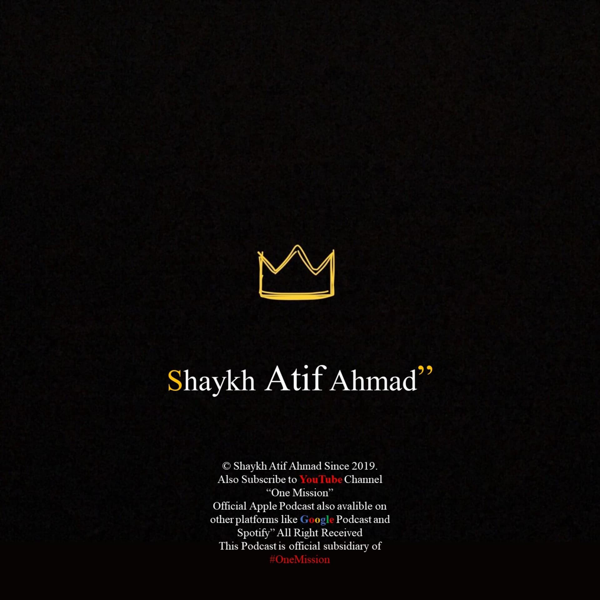 Shaykh Atif Ahmad - Podcasts