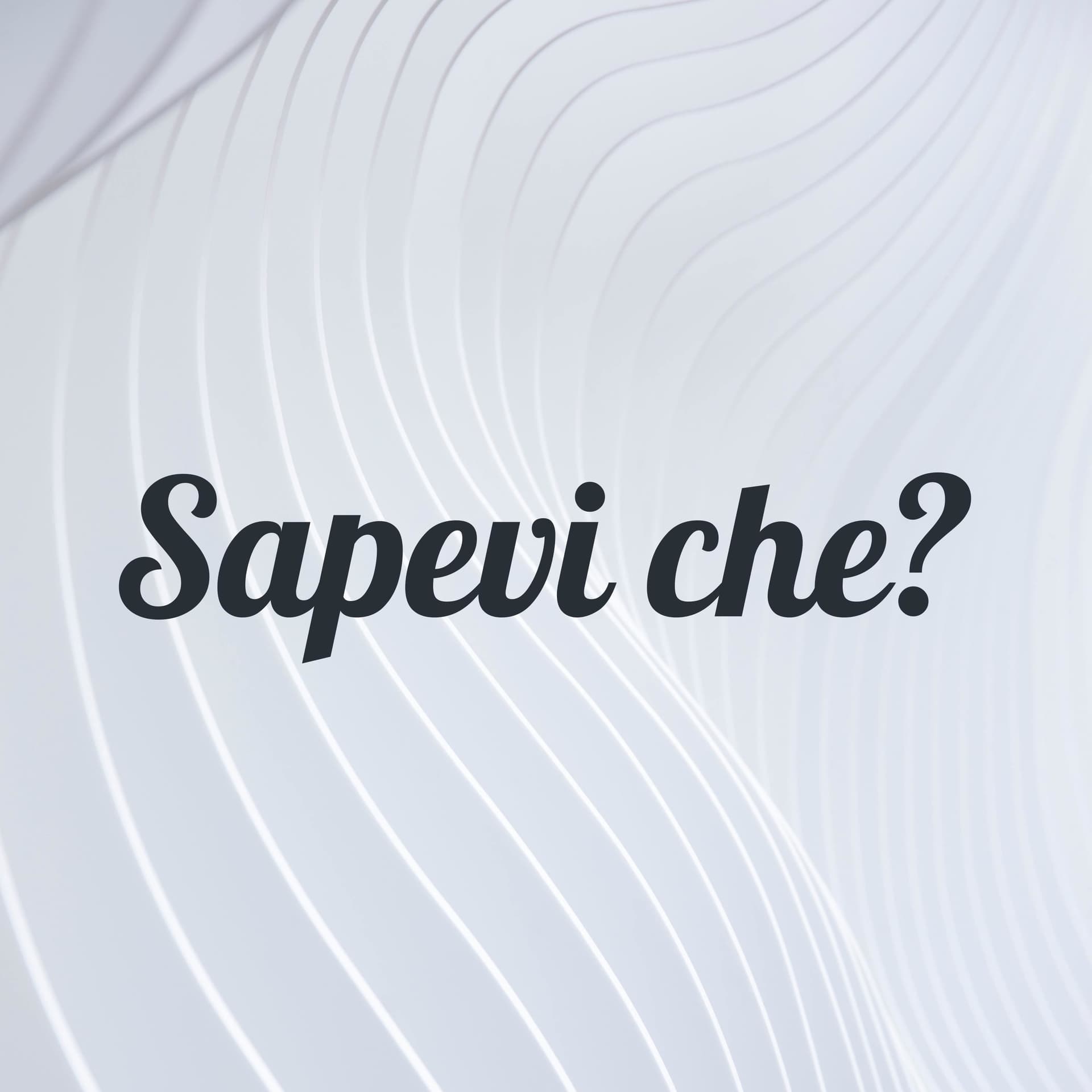 Sapevi che? - Podcasts