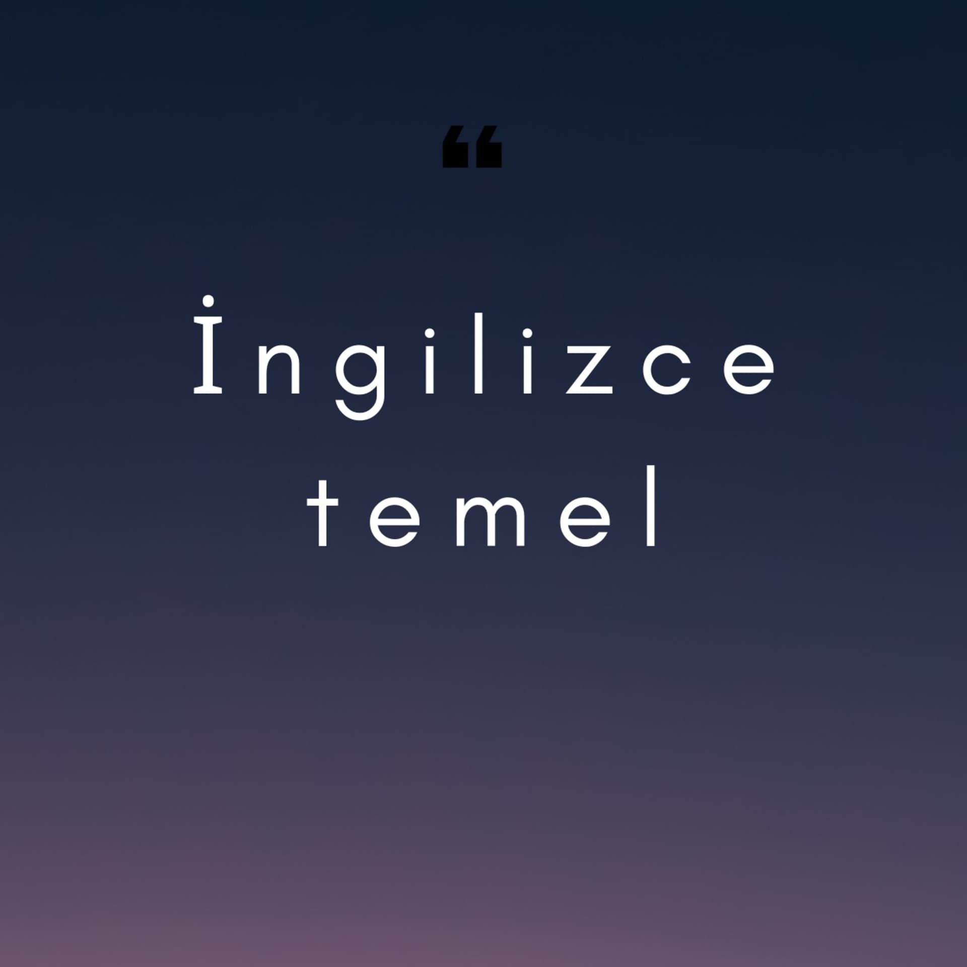 İngilizce - Selamlar - Podcasts
