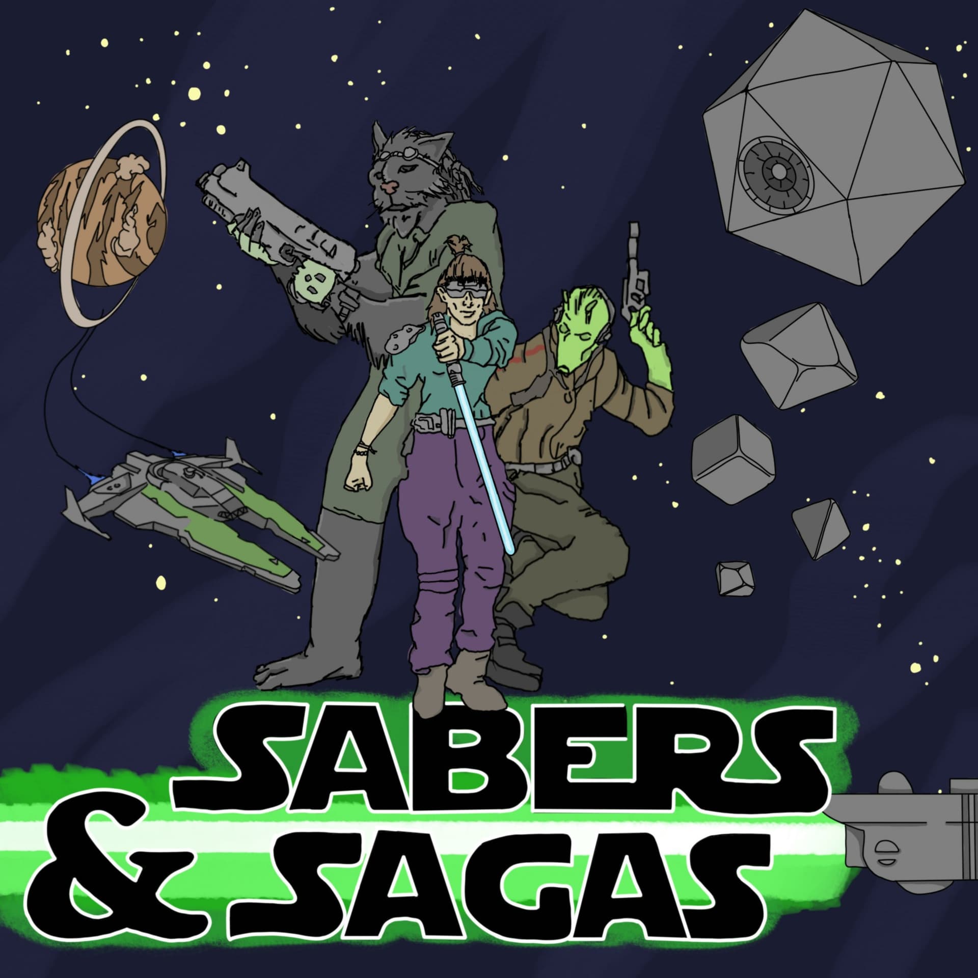 Sabers & Sagas: A Star Wars D&D Podcast - Podcasts