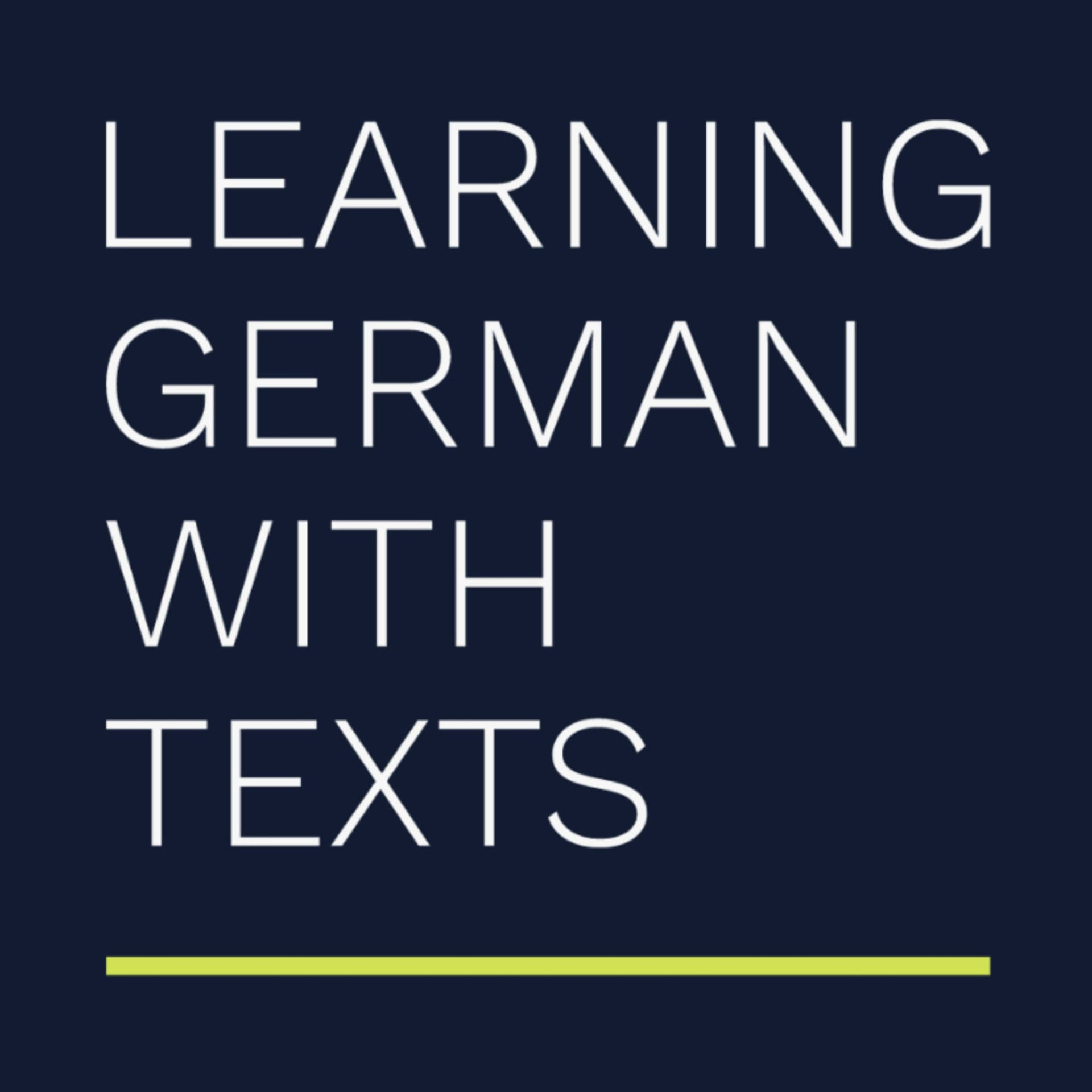 Learning German with Texts - Podcasts