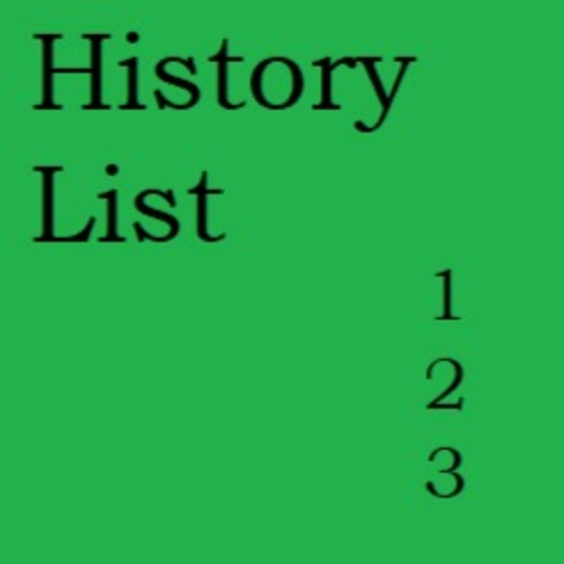History List