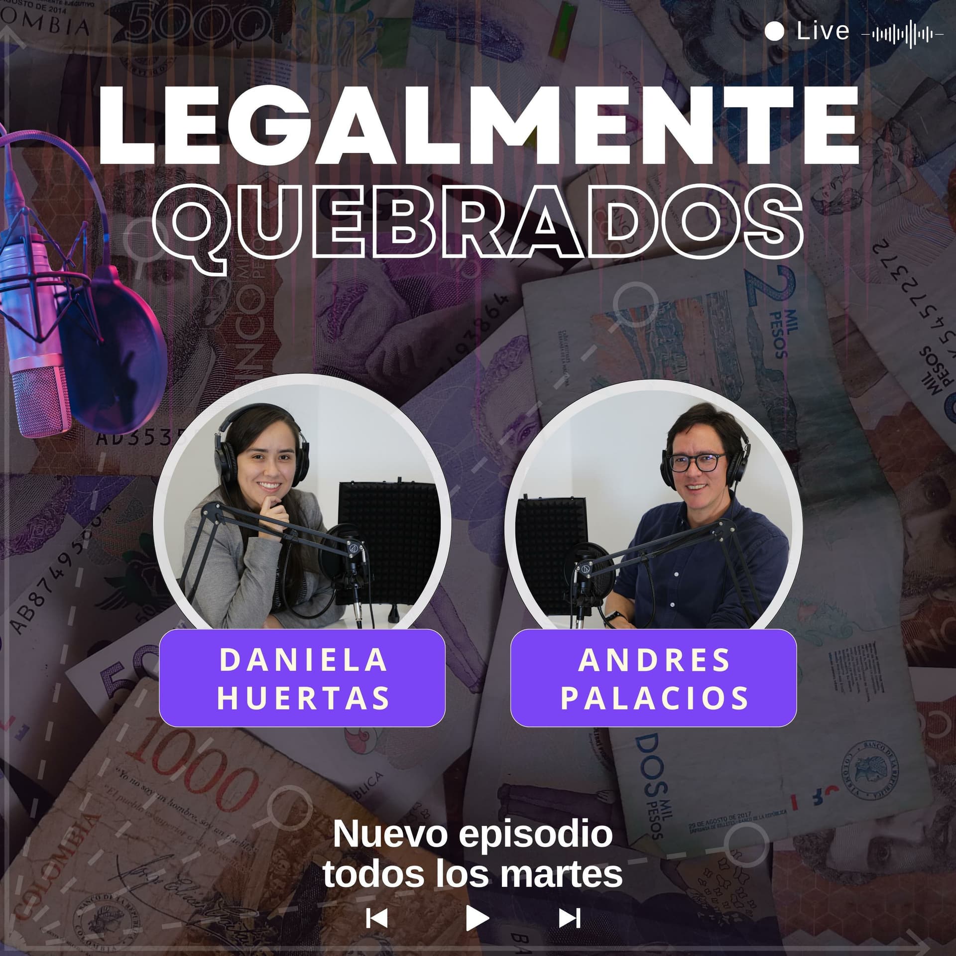 Legalmente Quebrados - Podcasts