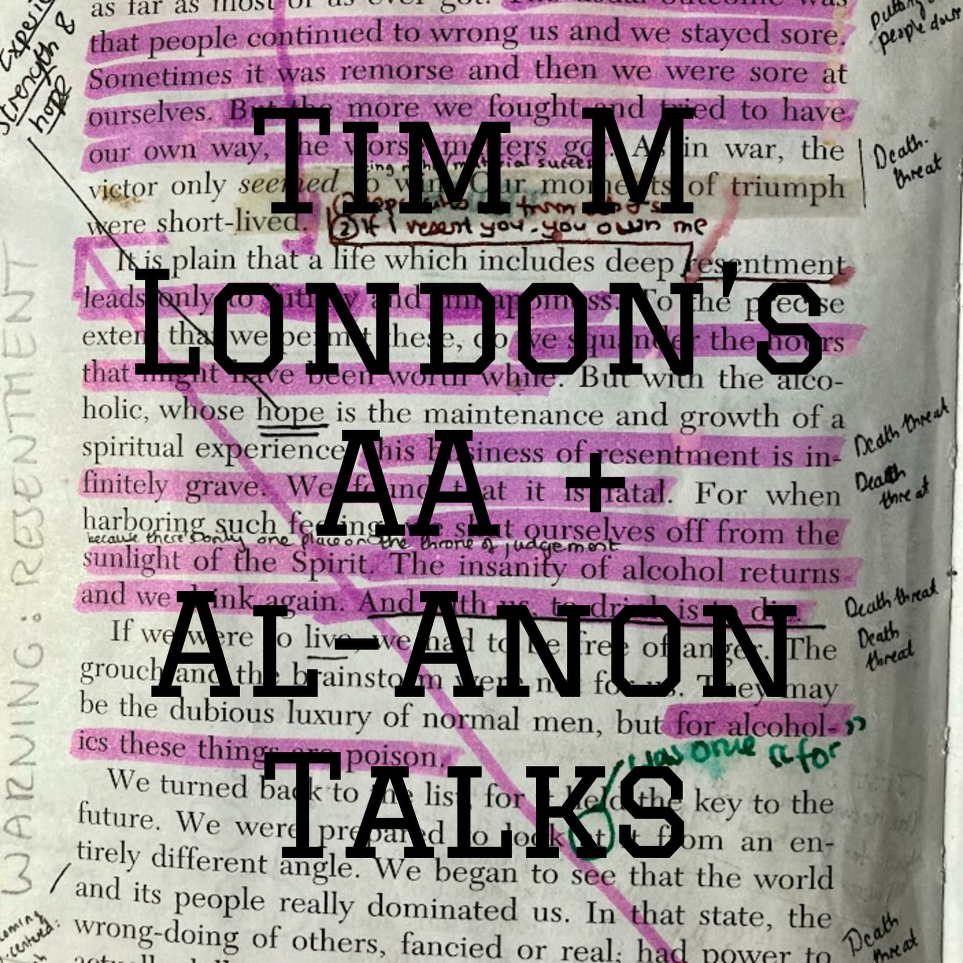 Tim M London's AA + Al-Anon Talks - Podcasts
